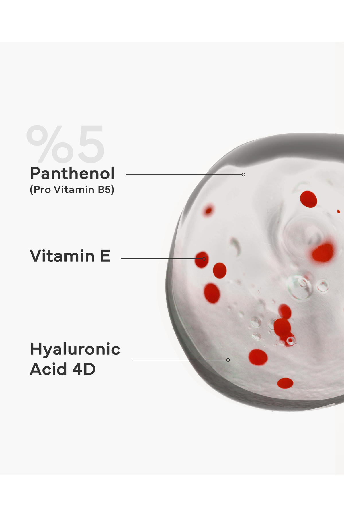 Yoğun Nemlendirici Ve Bariyer Güçlendirici H2o Serum (HYALURONİC ACİD 4D & VİTAMİN E) 30ml — SG001 — تصویر 5 از 7