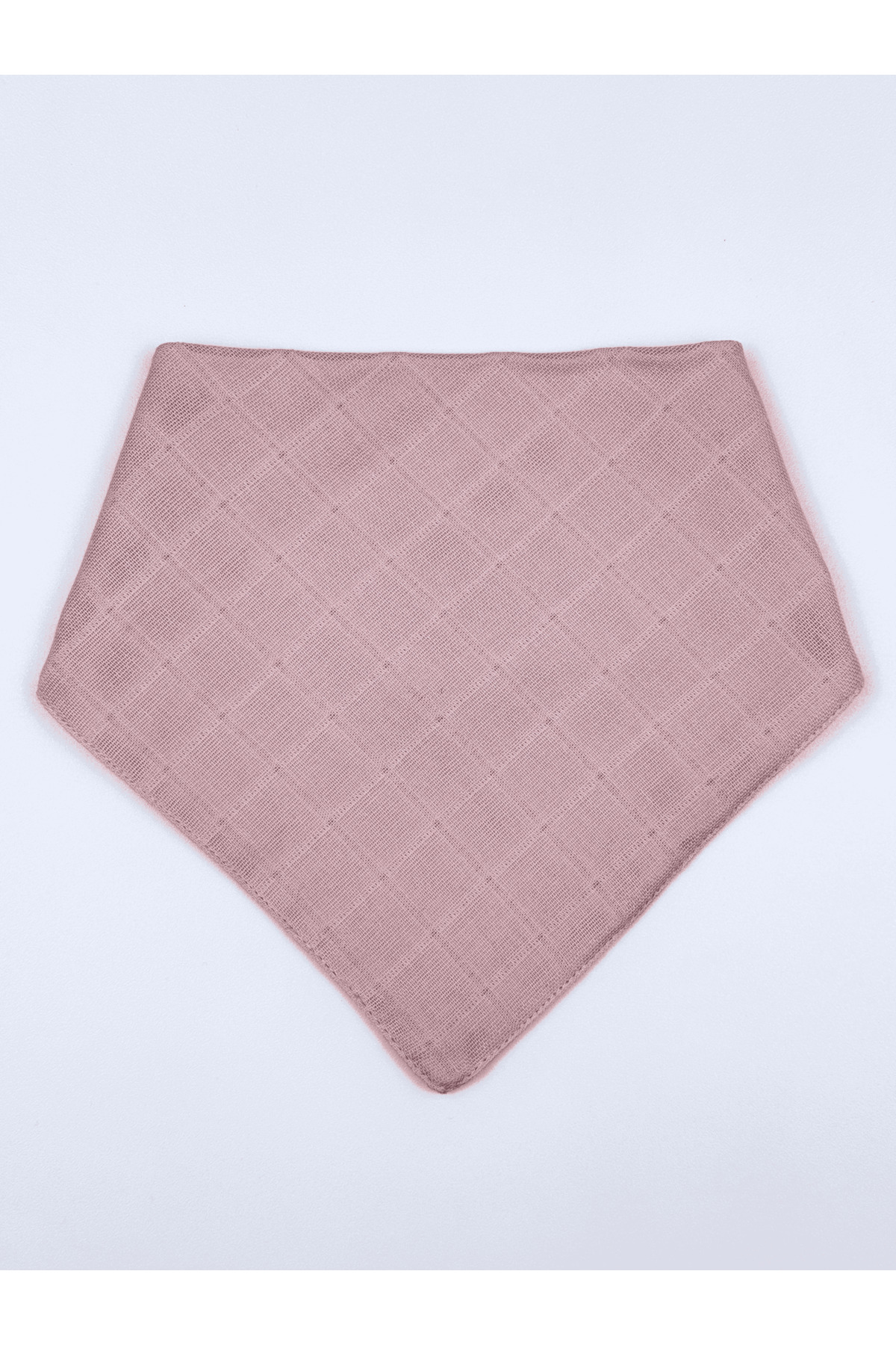 Powder - Double Layer Muslin Fabric Snap Fastener Baby Saliva Bib & Scarf