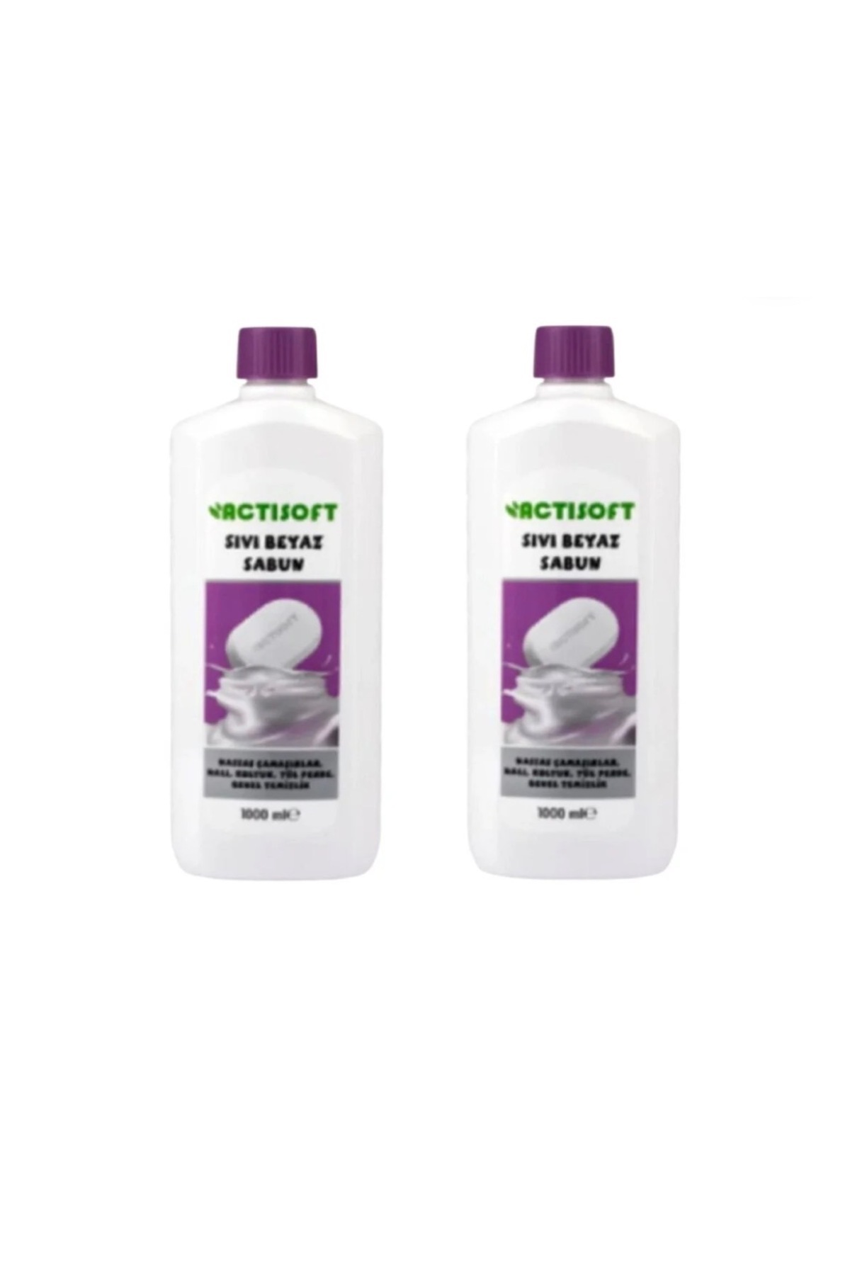 actisoft Sıvı Beyaz Sabun 1000ml *2 li Paket (2 Adet)