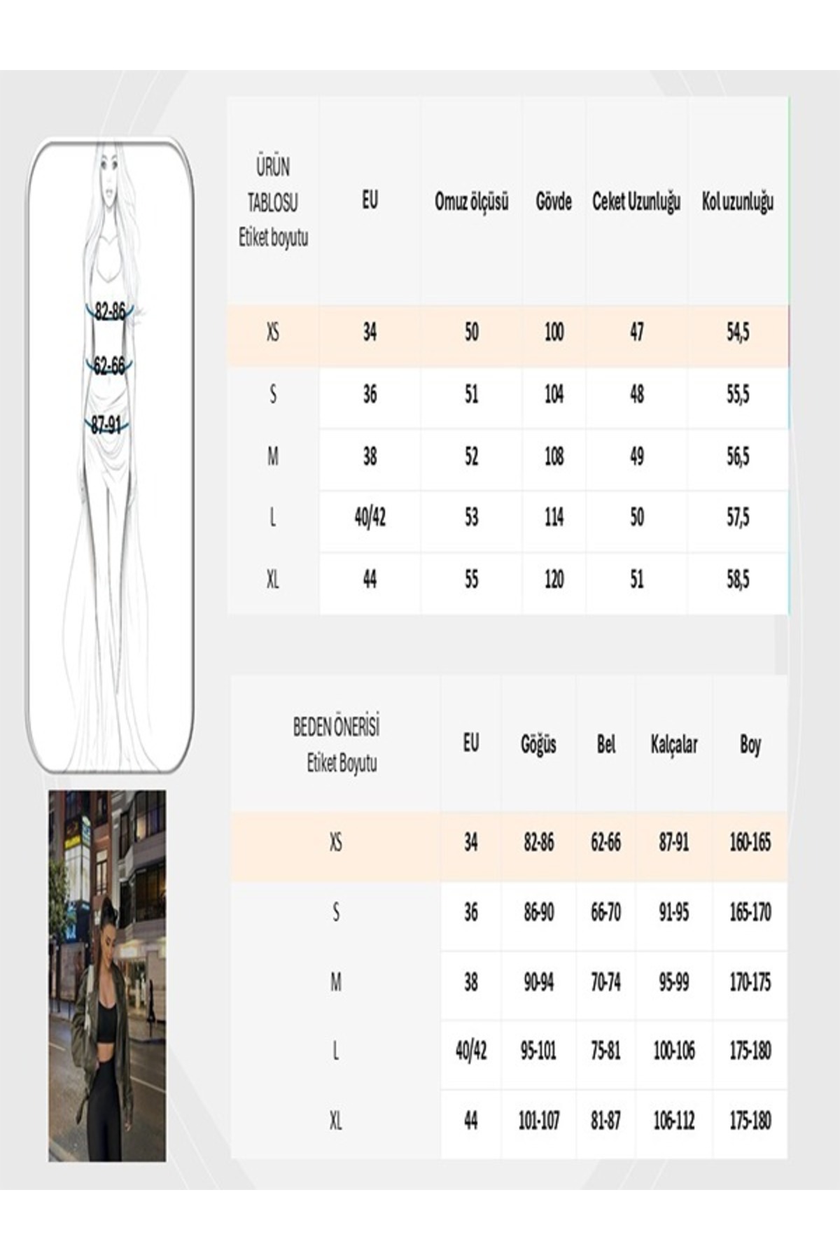 piel island  Haki Kemerli Oversize Deri Biker Ceket - Görsel 7