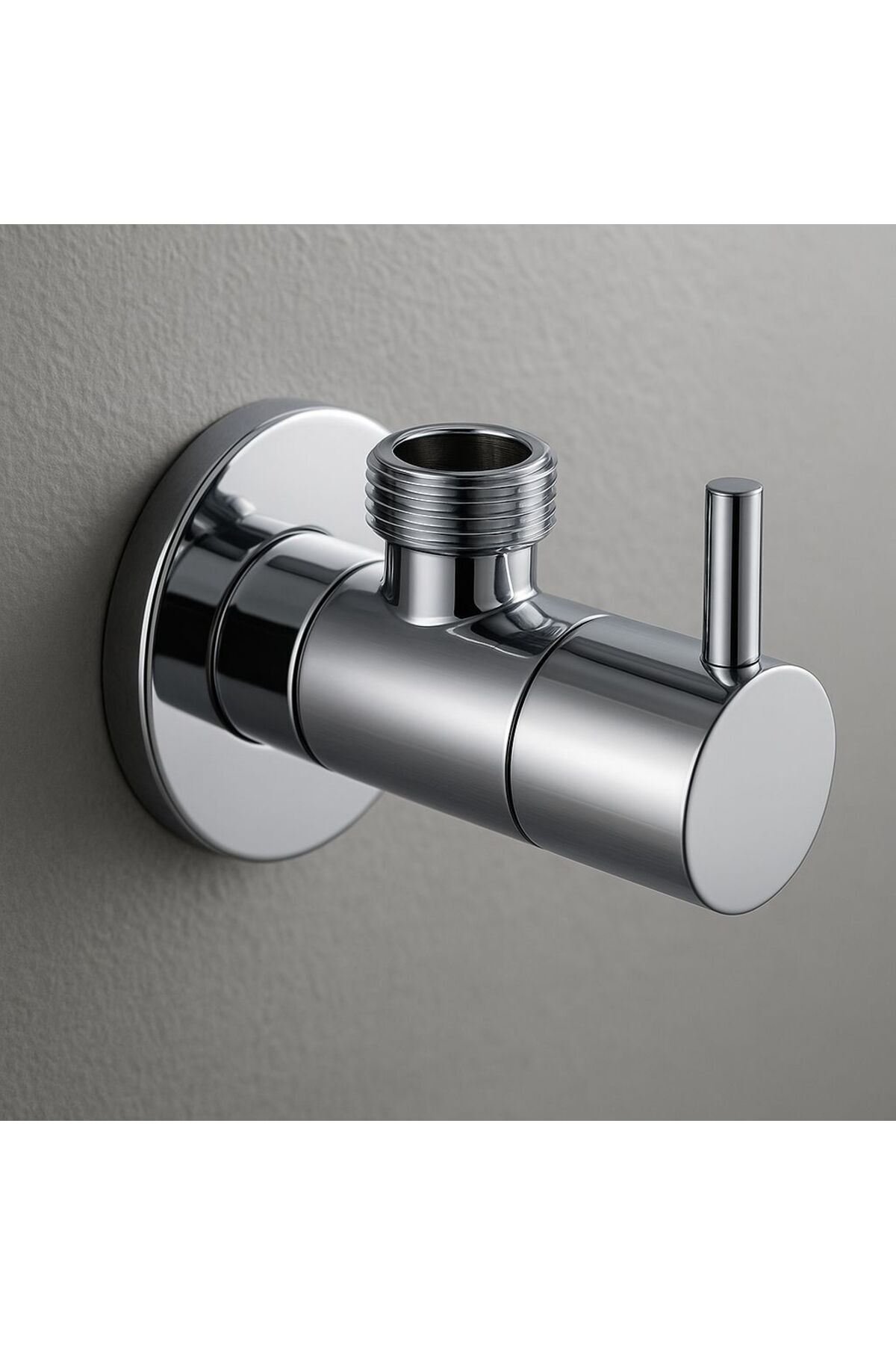 Viosa Krom Kaplama Çubuk Kol Taharet Musluğu Ara Musluk