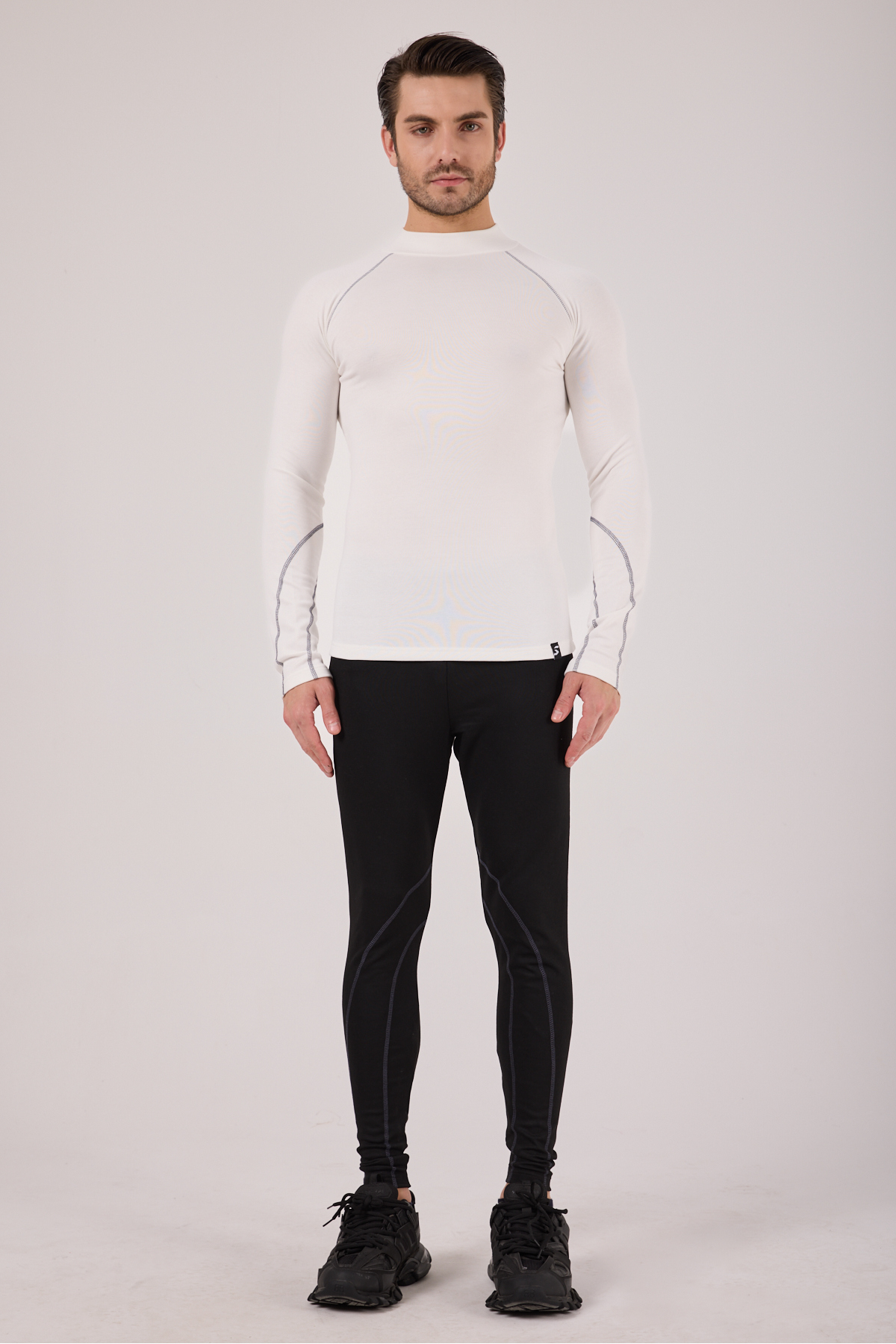 Scorp Thermo-Fit Erkek Termal İçlik Alt Kayak İçliği Siyah görsel 4
