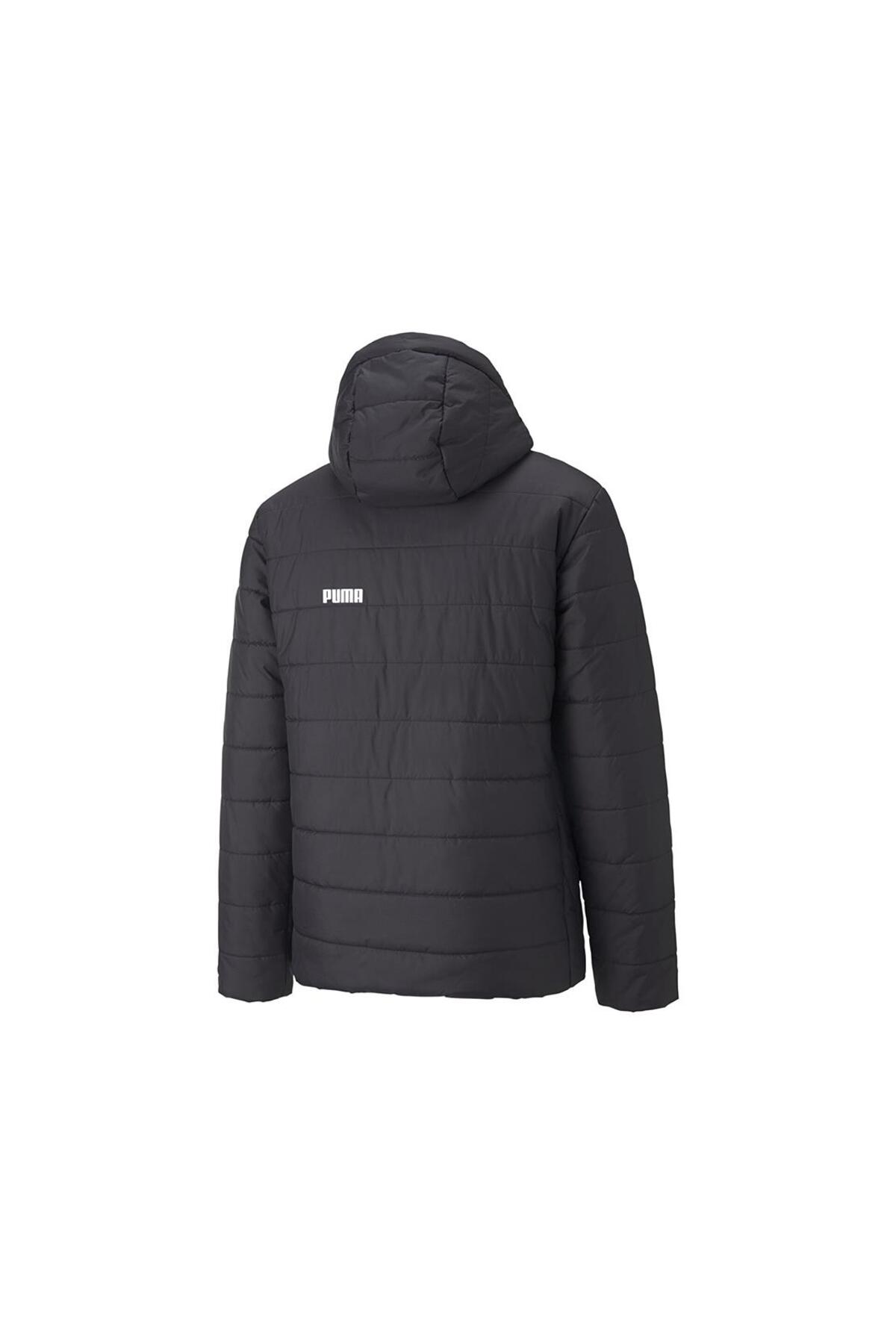 کاپشن مردانه راسته آستین استاندارد | پوما Puma 84893801-SİYAH - تصویر 2