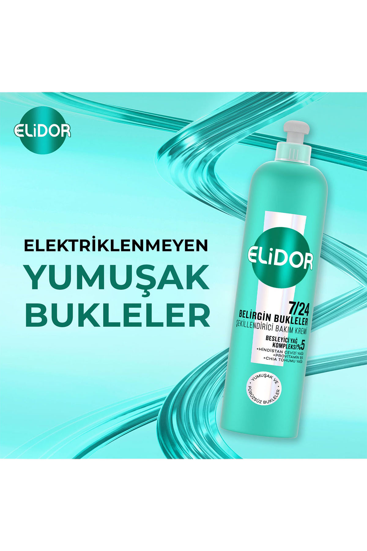 7/24 Şekillendirici Saç Bakım Kremi Belirgin Bukleler 240 ml — SET.UNİ.7213 — تصویر 4 از 9