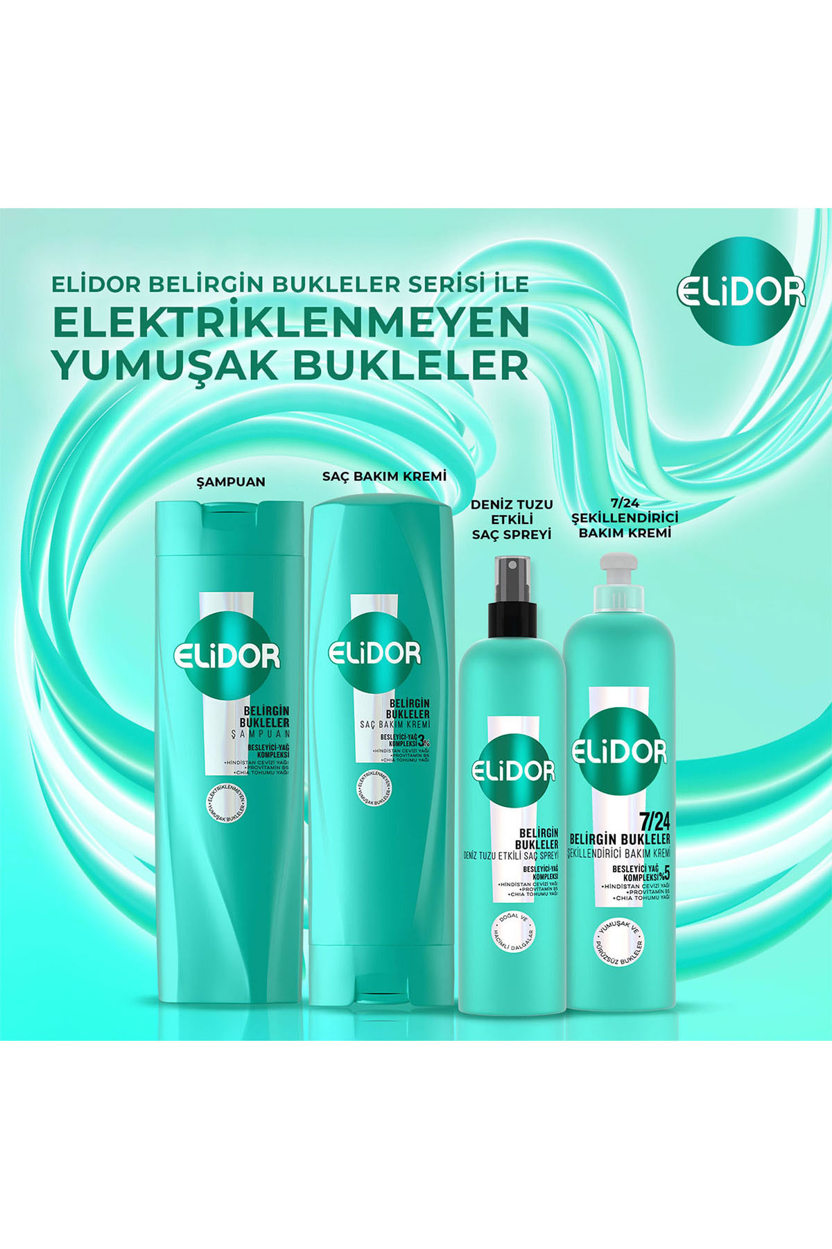 7/24 Şekillendirici Saç Bakım Kremi Belirgin Bukleler 240 ml — SET.UNİ.7213 — تصویر 8 از 9