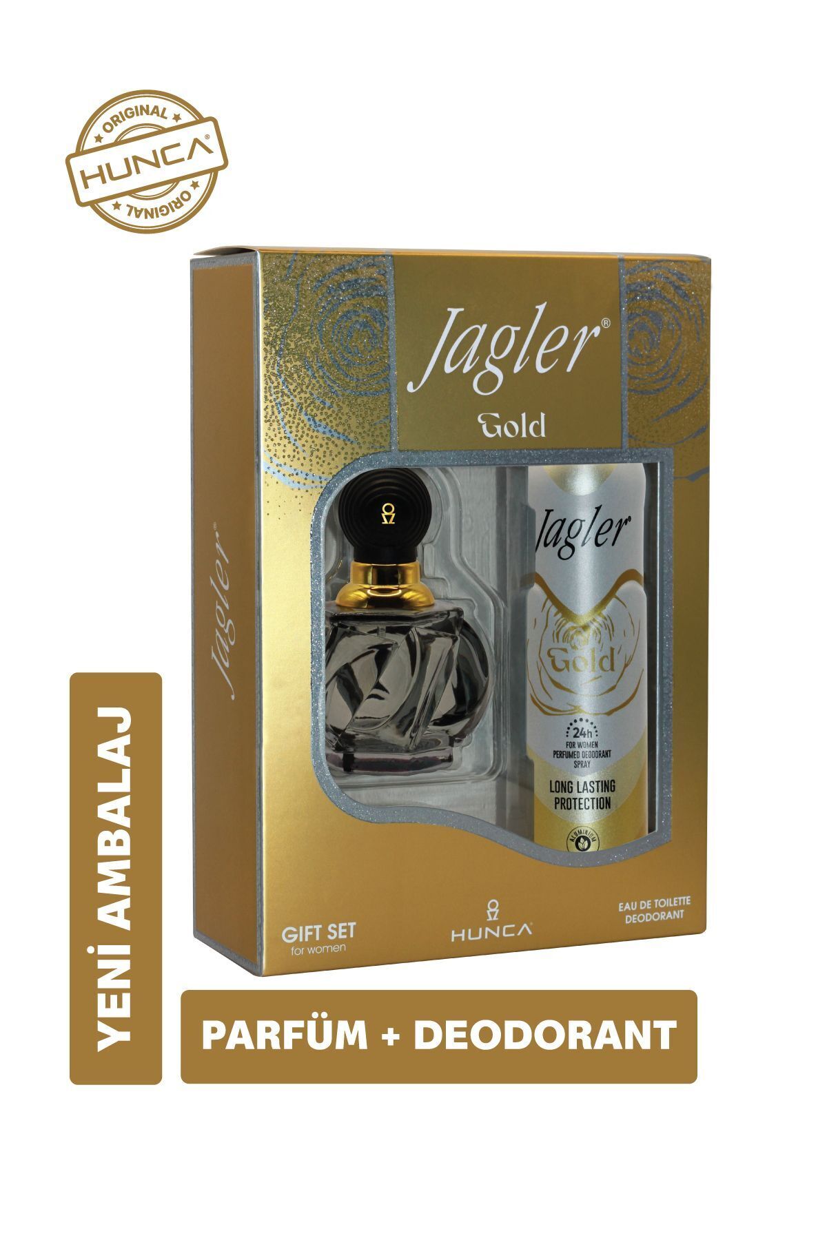 Gold Kadın Parfüm Seti ( Parfüm Edt 60 ml Deodorant 150 ml ) — 900004257 — تصویر 2 از 4
