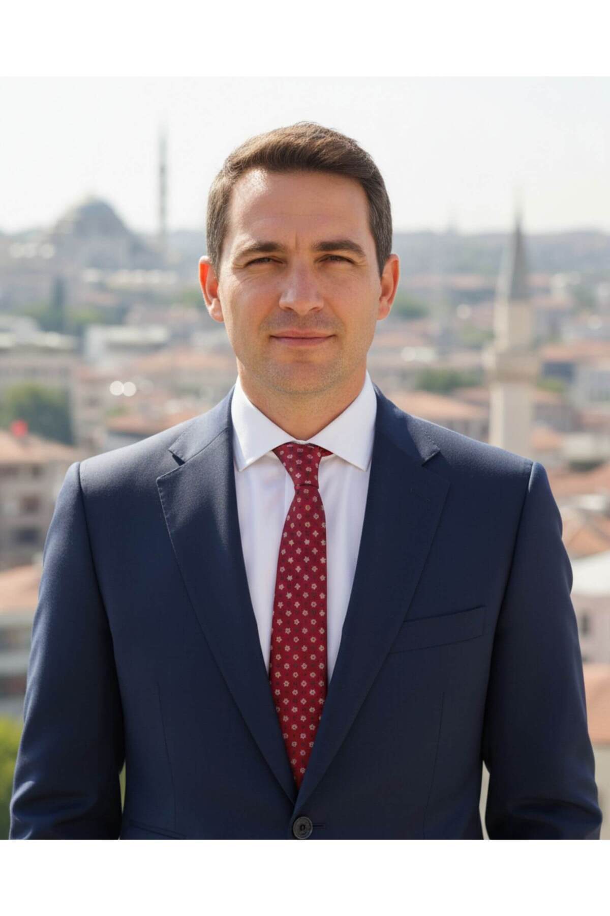  کراوات قرمز با عرض ۸ سانتی‌متر و طرح گلدار