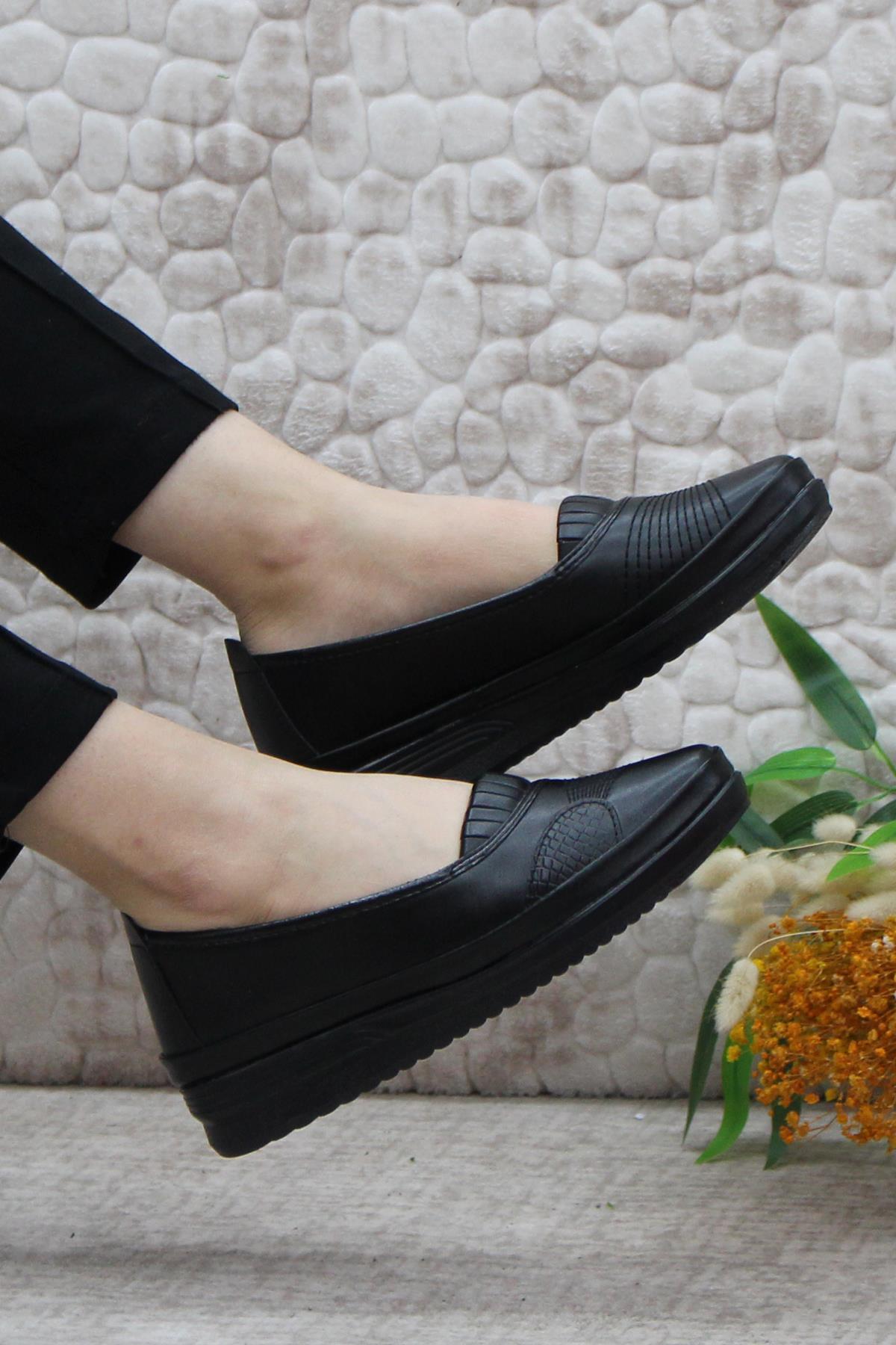 fort  Gezal 1242 0195 Ortopedik Anne Ayakkabı Günlük Kadın Ayakkabı - Görsel 8