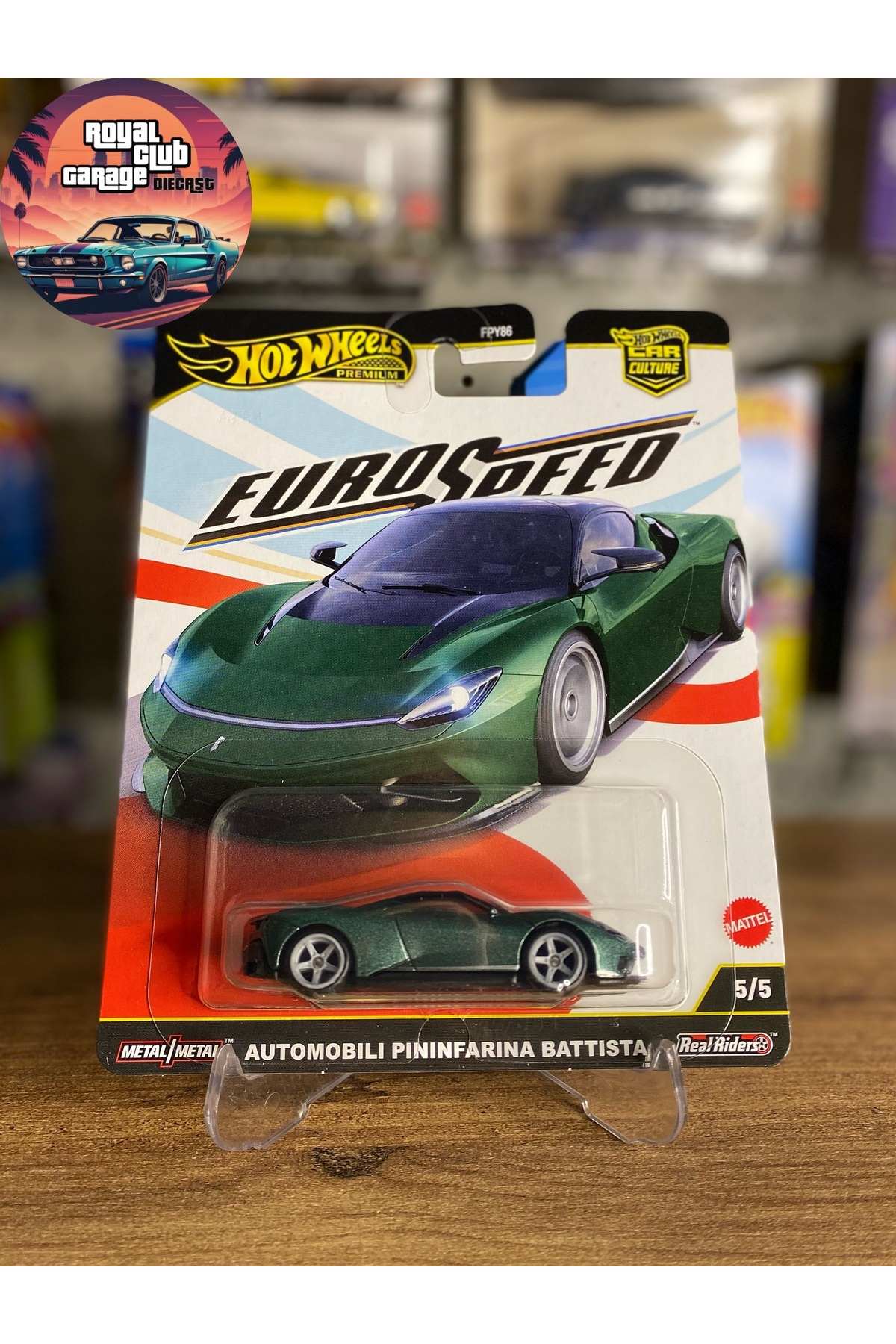 HOT WHEELS Automobili Pininfarina Battista - Eurospeed - Car