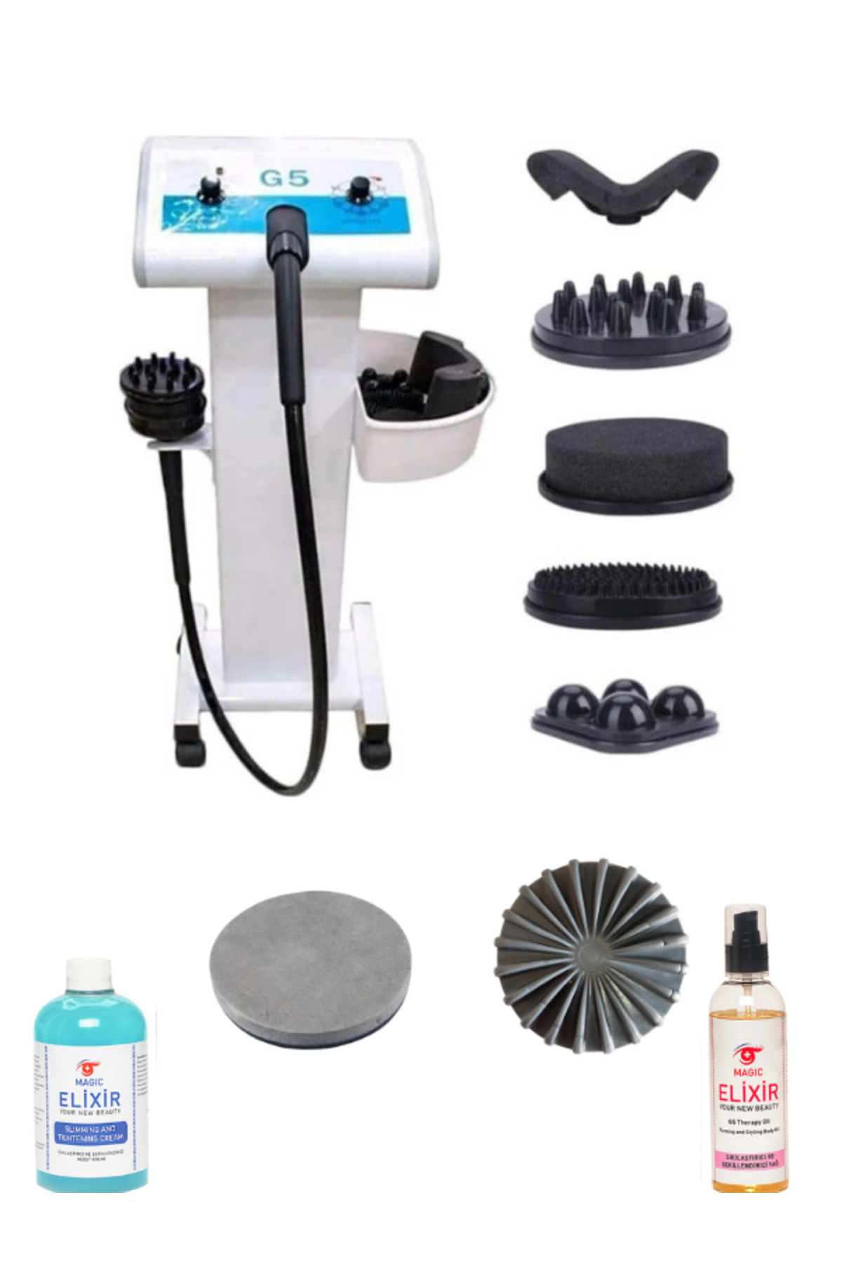 anka lazer G5 Masaj Aleti 8 Başlıklı 150 W 2500devir