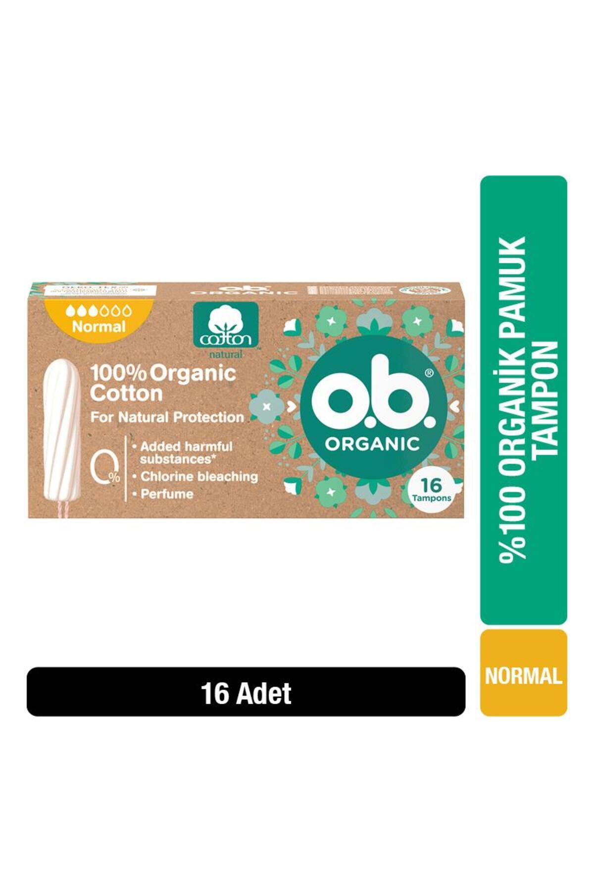 Genel Markalar o.b Organic Normal Tampon 16'lı Paket