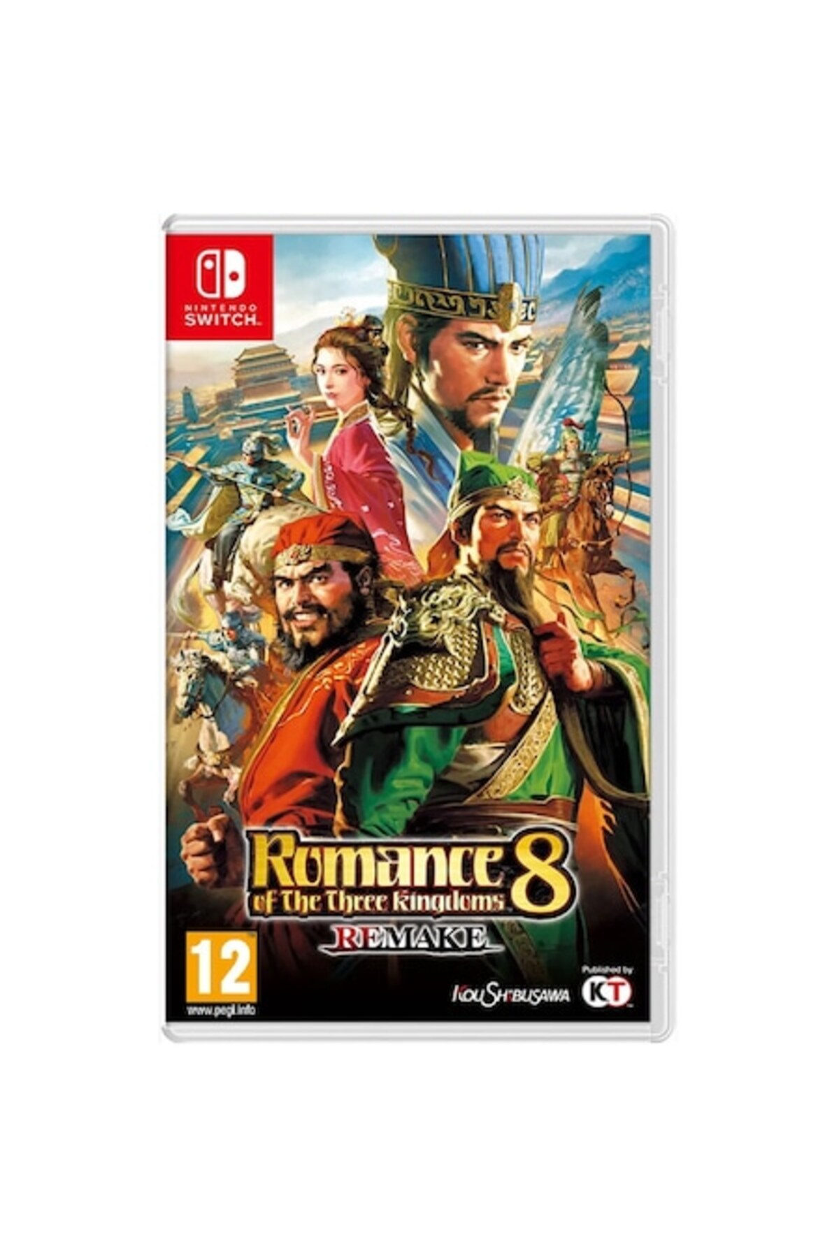 Remaks Romance of The Three Kingdoms 8 Remake - Nintendo Switch