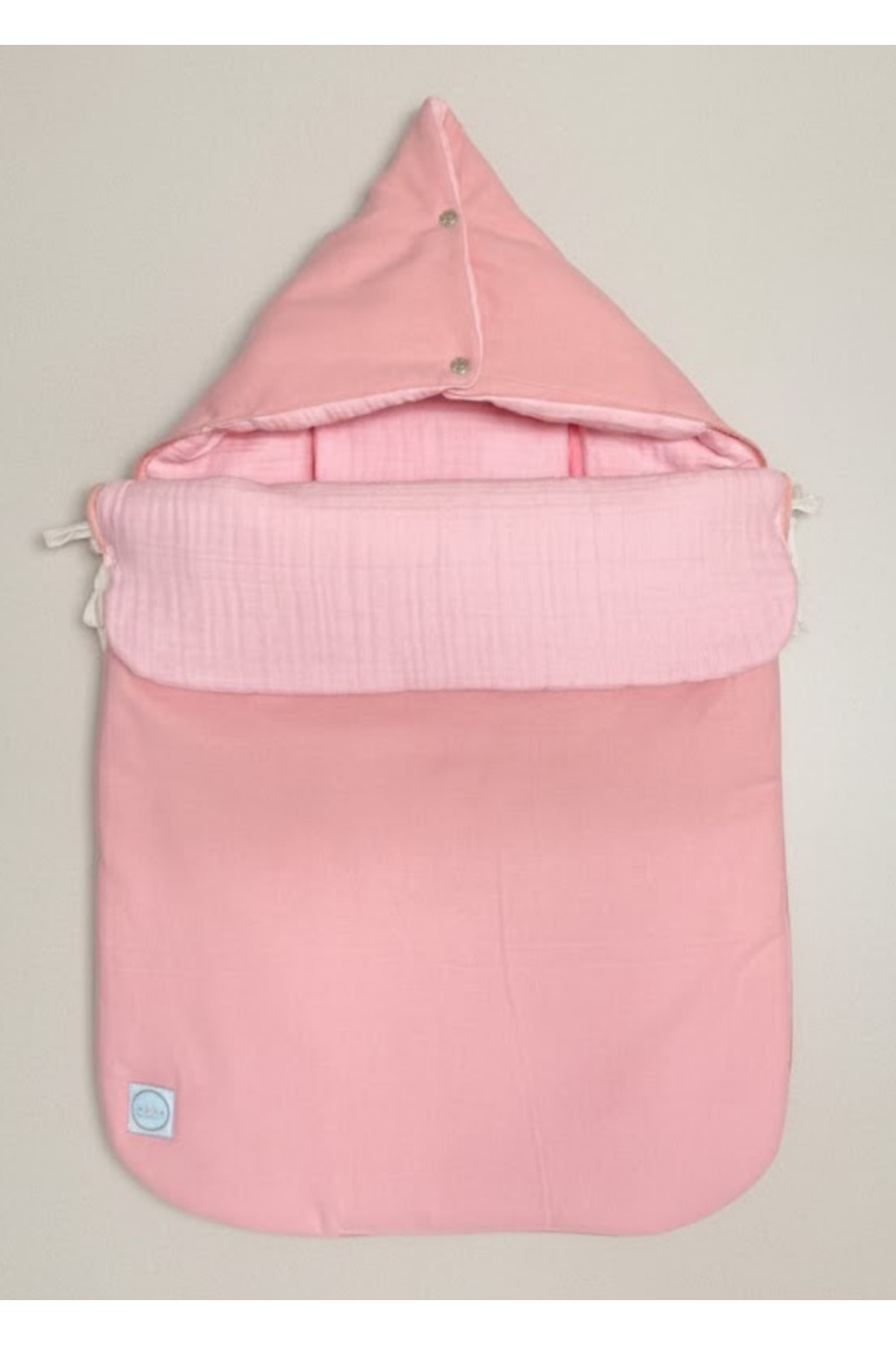 Joyous Mom Kids %100 Organik Puset Tulumu Footmuff – Kışlık /Sonbaharlık fotoğrafı 7 (önizleme)