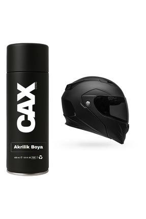 caxcolors MOTORSİKLET KASK SAF AKRİLİK SPREY BOYASI 400 ML