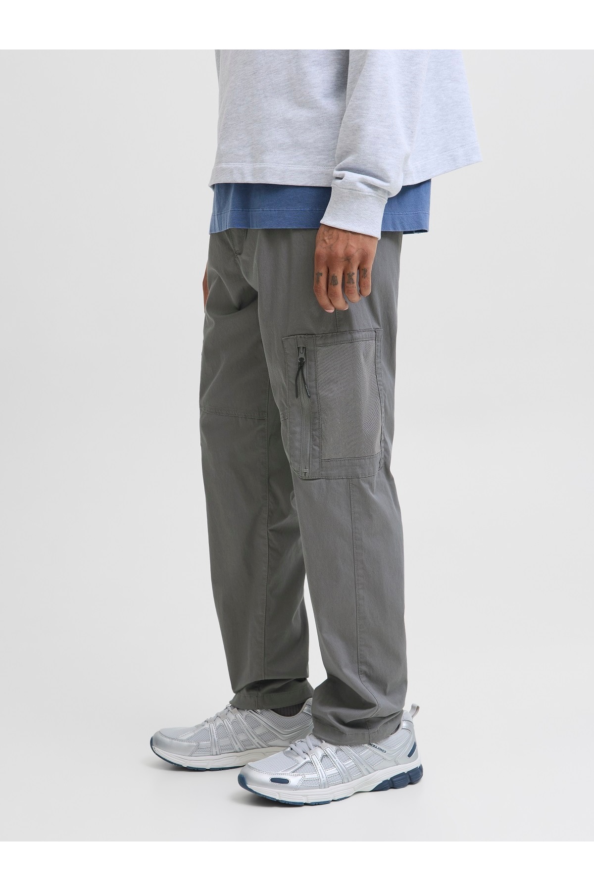 شلوار مردانه راسته فاق نرمال | جک اند جونز Jack & Jones 12282874 - تصویر 7