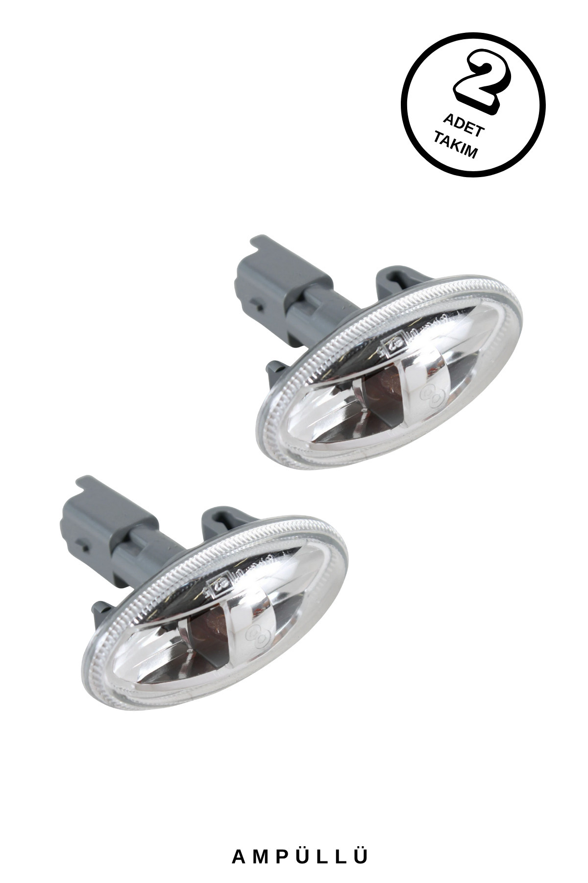 MEFAUTO Peugeot Partner 301-206-307-106-407 / Berlingo C-Elysee Çamurluk Sinyali (2 Adet)