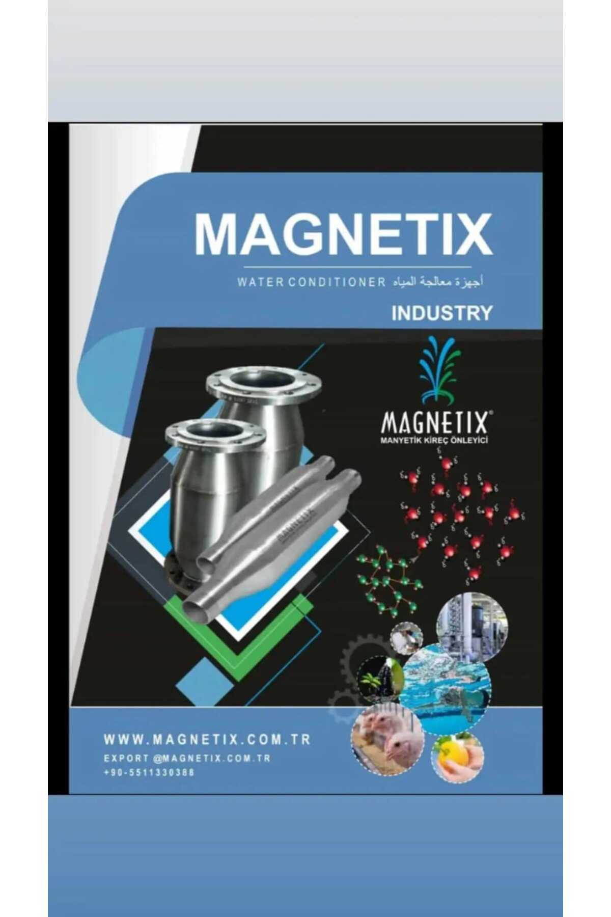 Magnetix DN 65 2,5 “ Endüstriyel Manyetik Kireç Önleyici