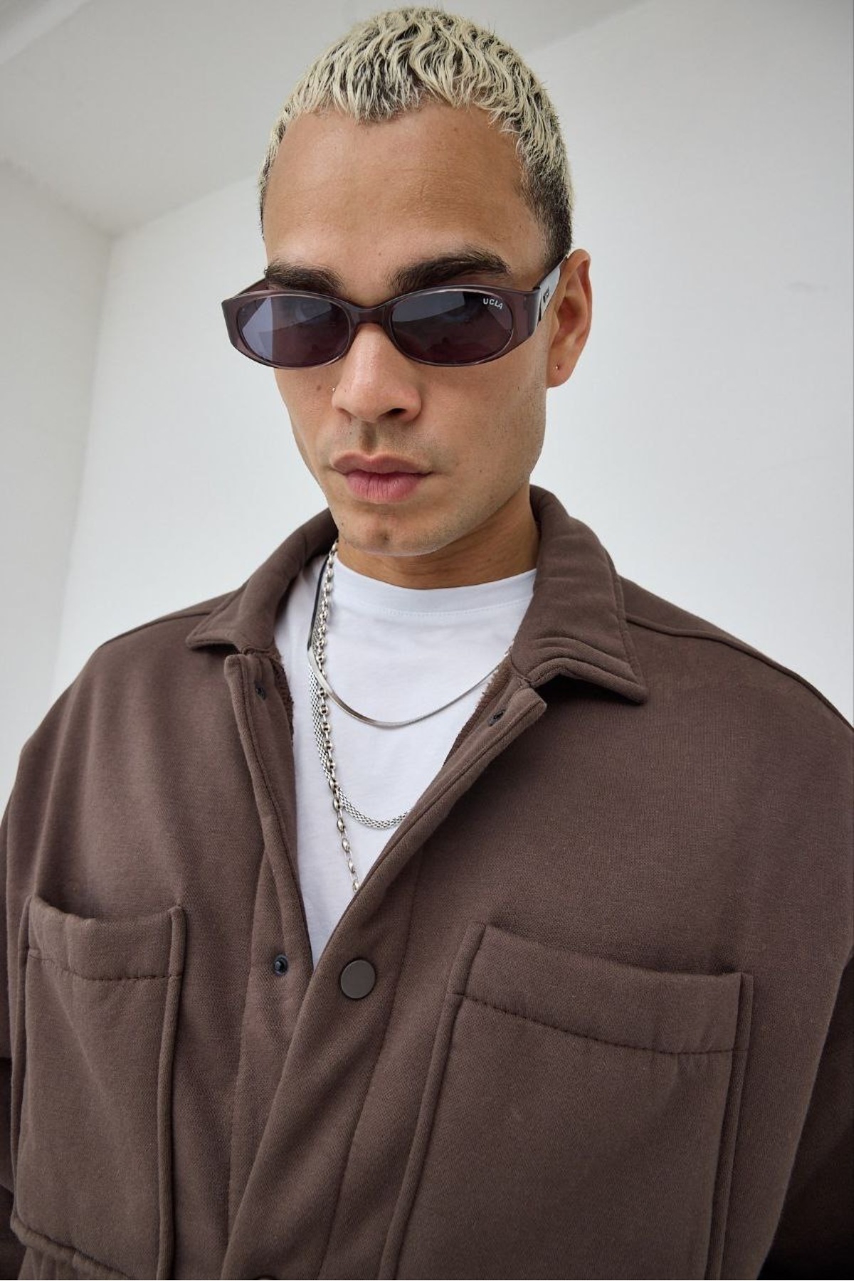 MADZEYMODA  Premium Erkek İçi Polarlı Çıtçıtlı Kahve Ceket LS-89921 - Görsel 8