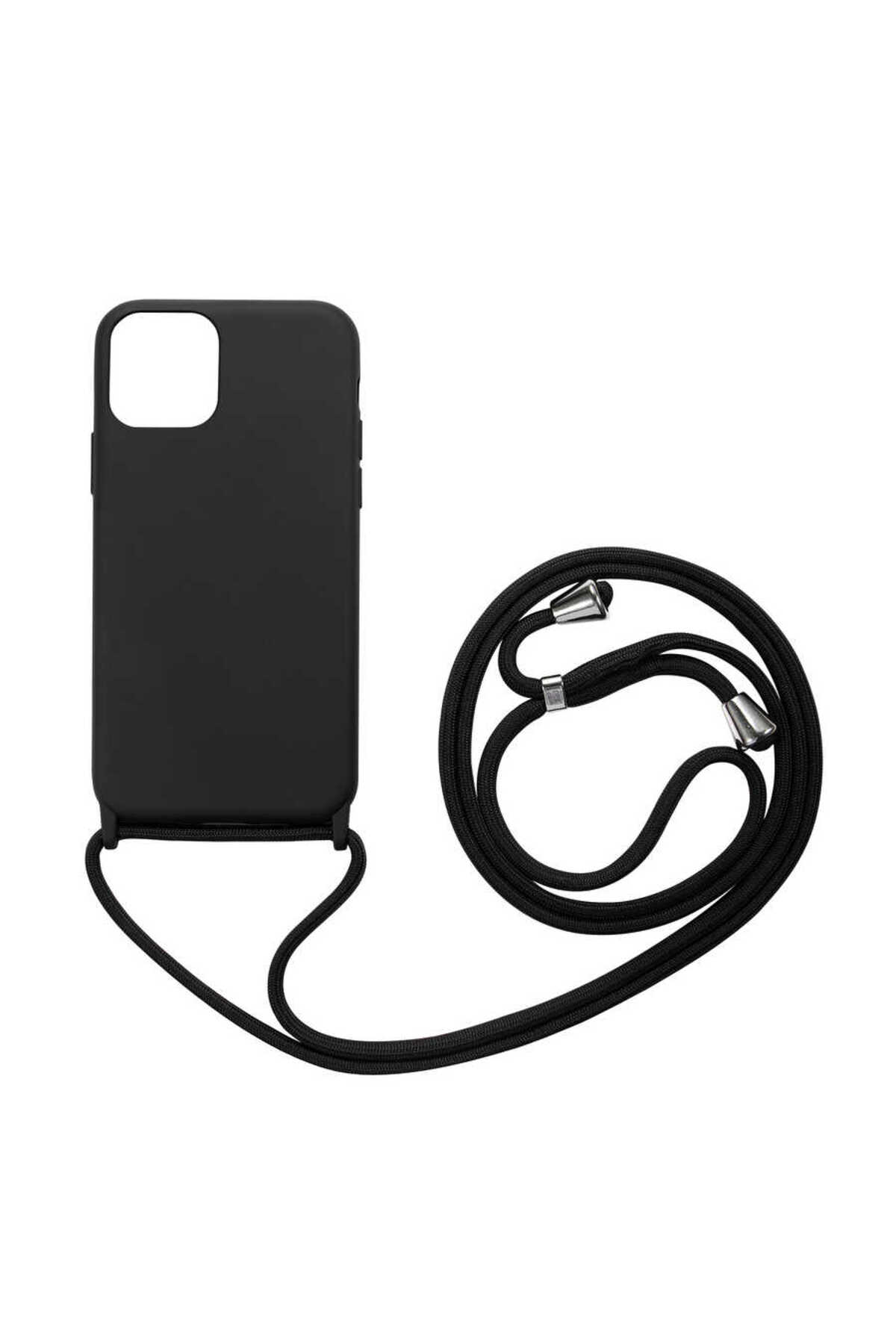 iPhone 12 Mini Uyumlu NXXA Ropi Kılıf-Siyah