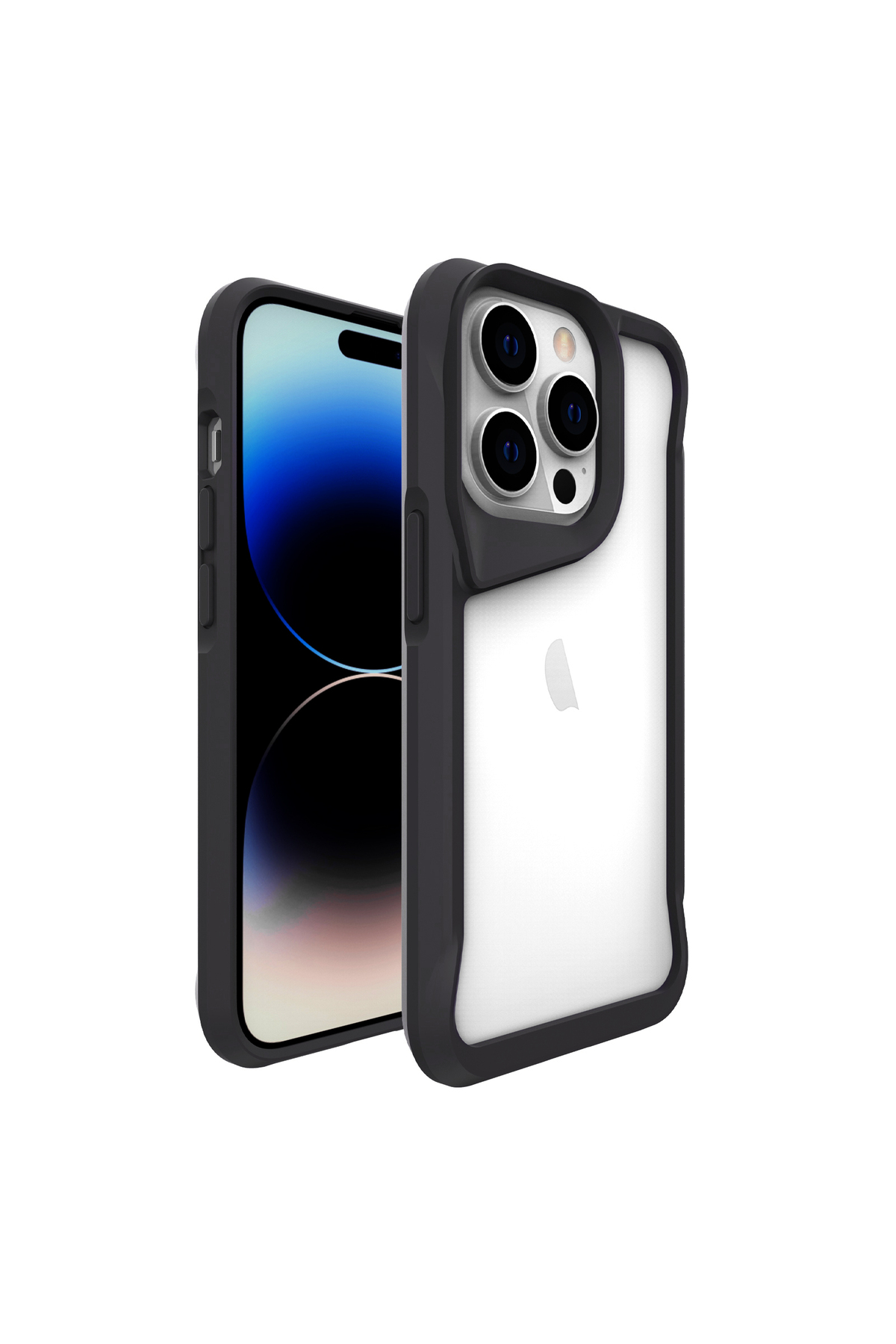 iPhone 14 Pro Max Uyumlu JoieCreatif T-Max Kılıf-Siyah