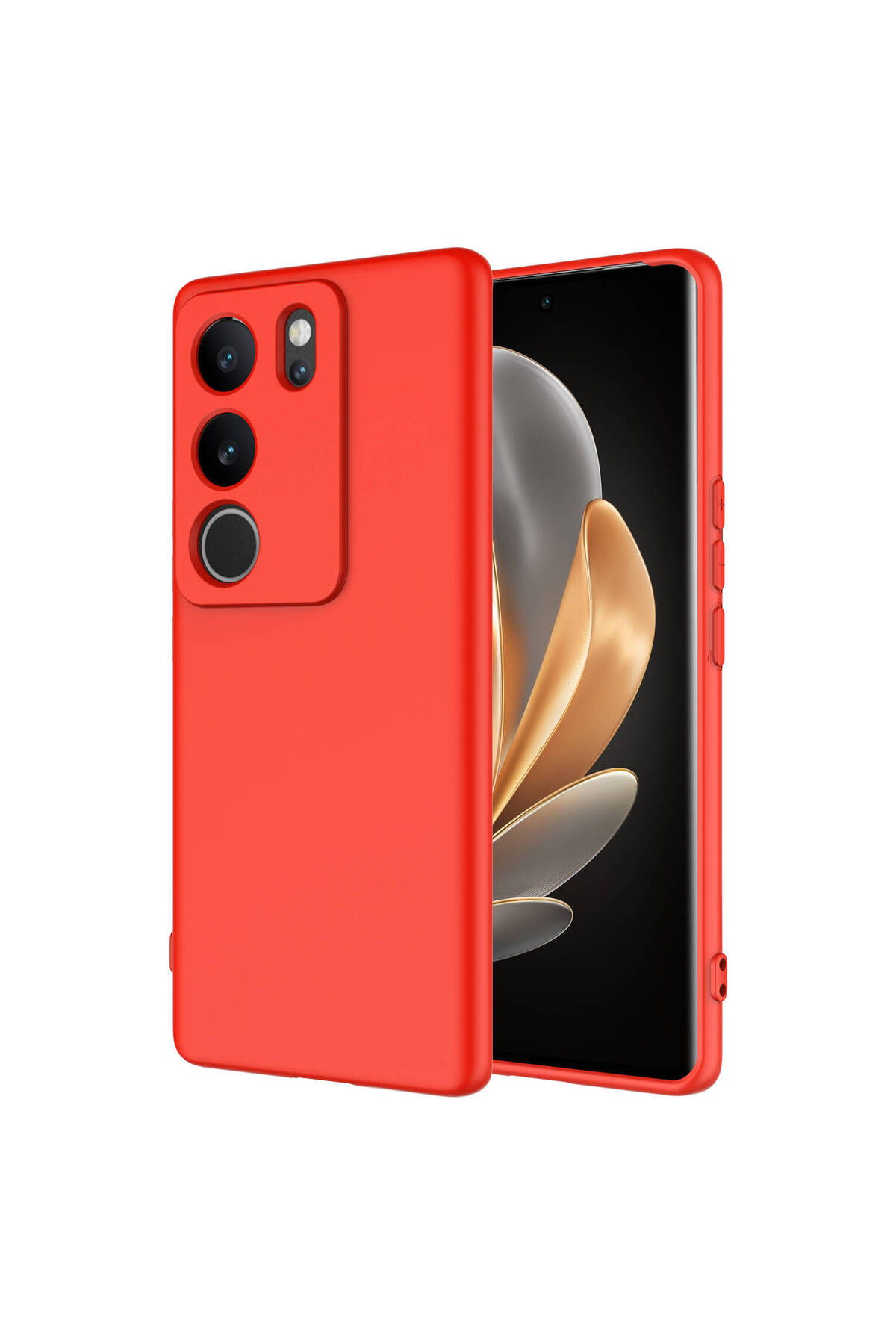 Vivo V29 5G Kılıf NXXA Mara Lansman Kapak - Kırmızı