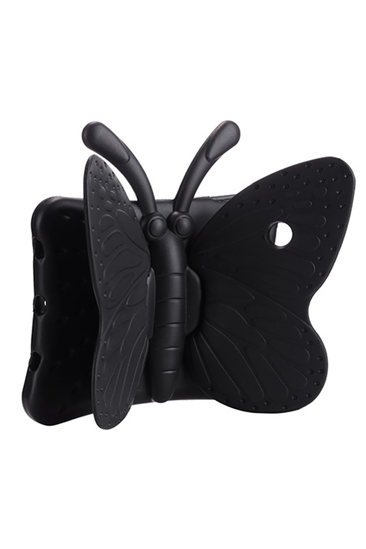 Galaxy Tab A8 10.5 SM-X200 (2021) Uyumlu NXXA Butterfly Standlı Tablet Kılıf-Siyah