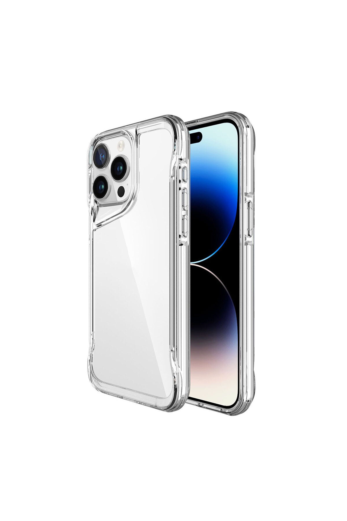 iPhone 15 Pro Uyumlu NXXA T-Max Kılıf-Renksiz