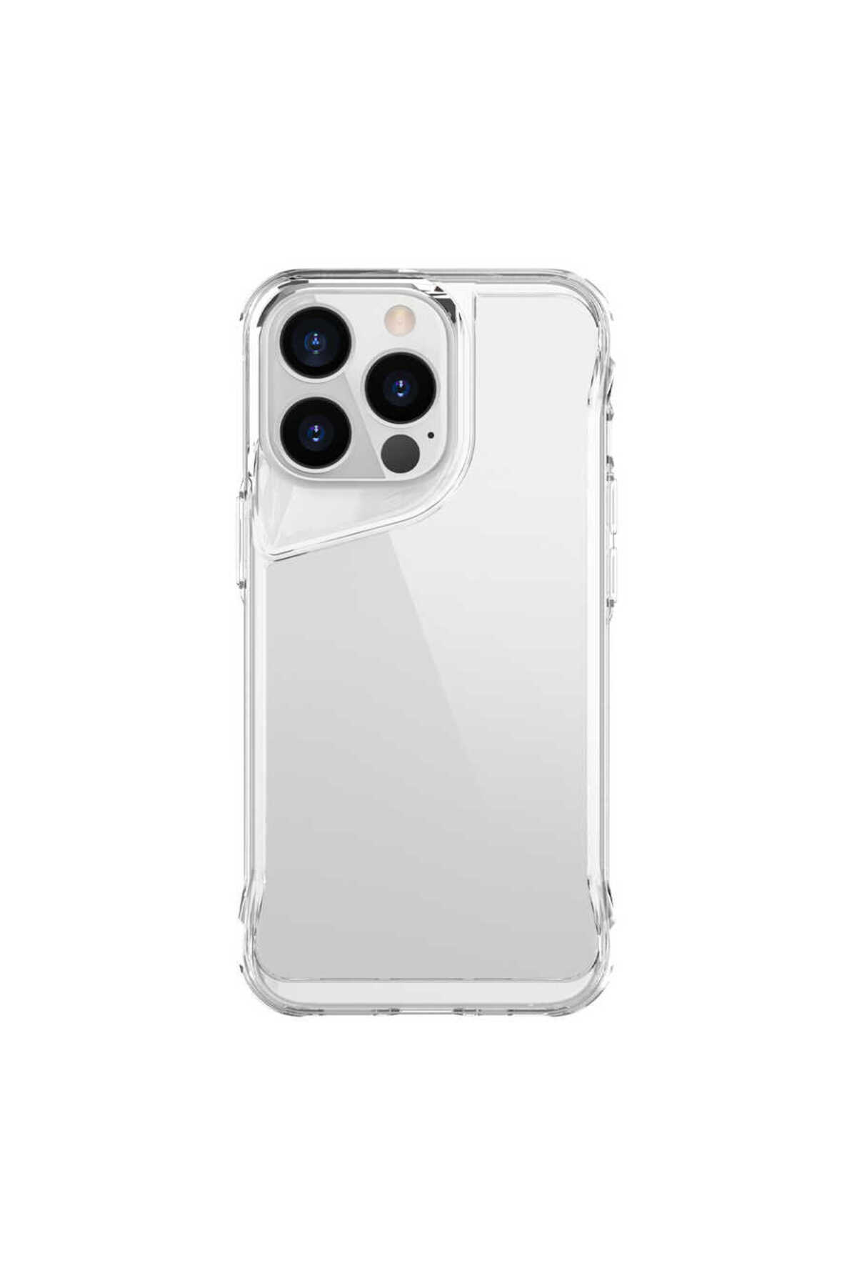 iPhone 14 Pro Uyumlu NXXA T-Max Kılıf-Renksiz