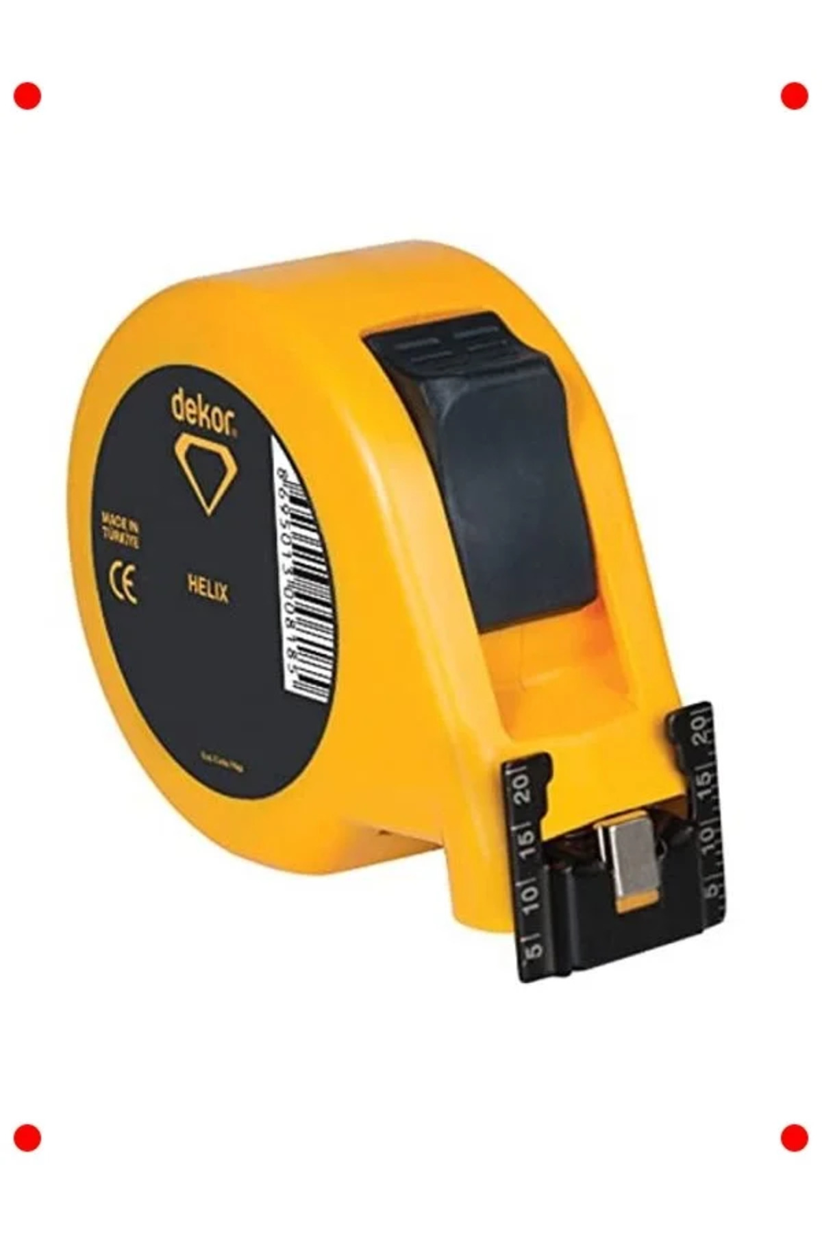 Genel Markalar Mıknatıslı Şerit Metre, 3 m x 16 mm, Uzunluk Ölçme