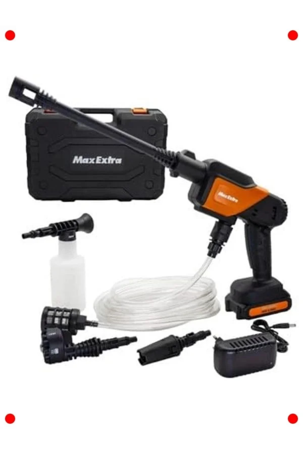 NETWORK ART Akülü Taşınabilir Oto Yıkama Makinesi 30 Bar 20V