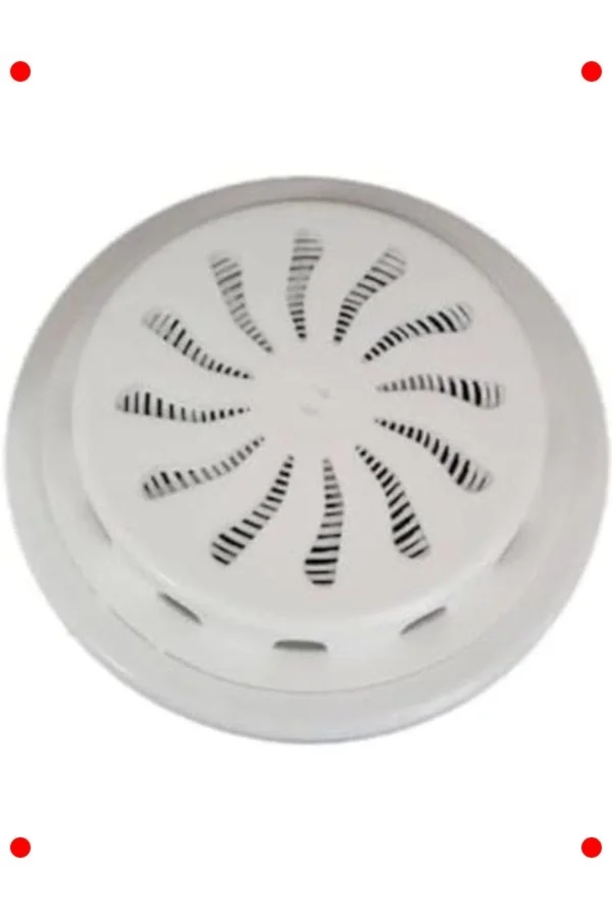 ShopZum Ayarlı Beyaz Ø18cm Cam Havalandırma Menfezi