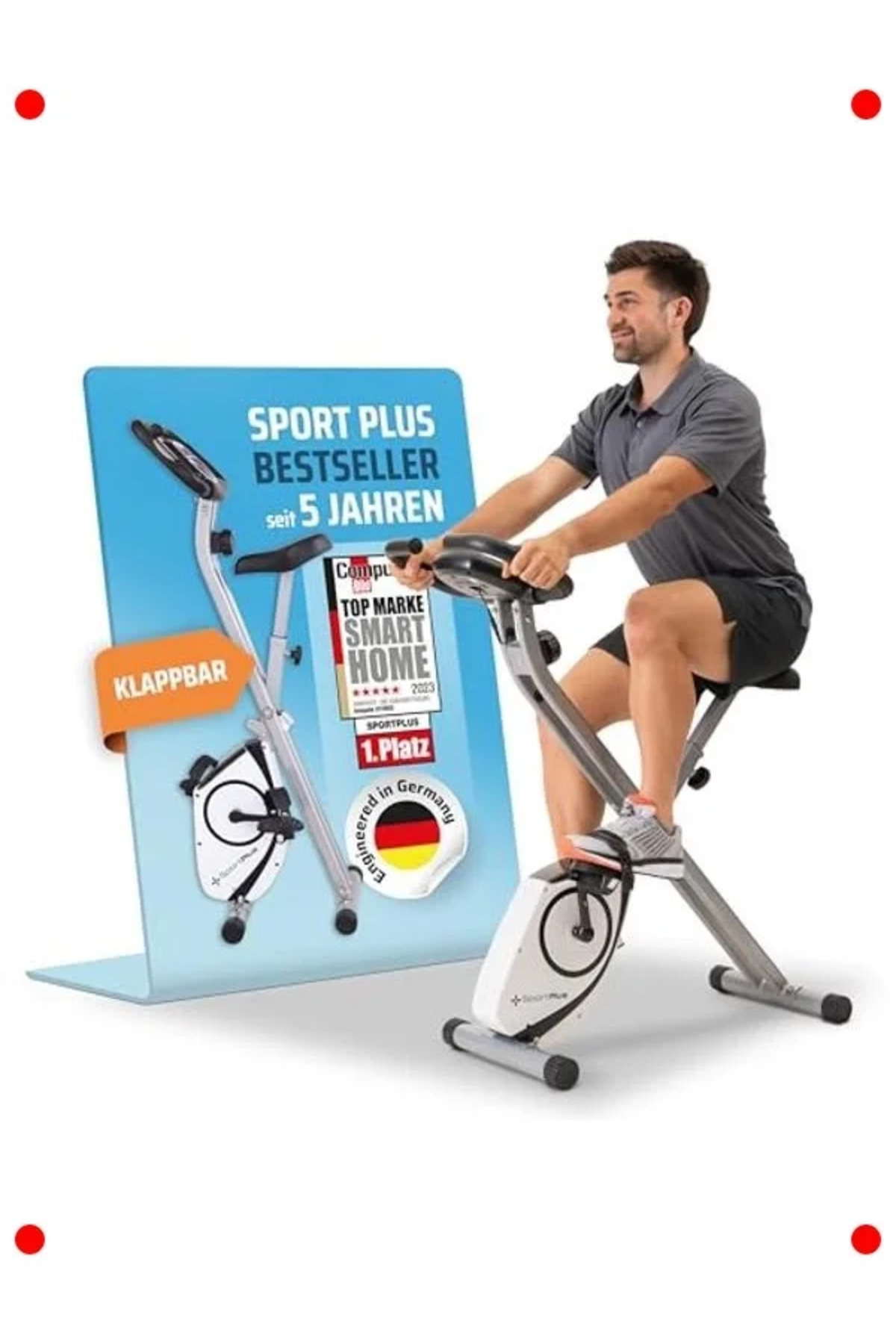 NETWORK ART Katlanabilir Akıllı Kondisyon Bisikleti (Ev Tipi)