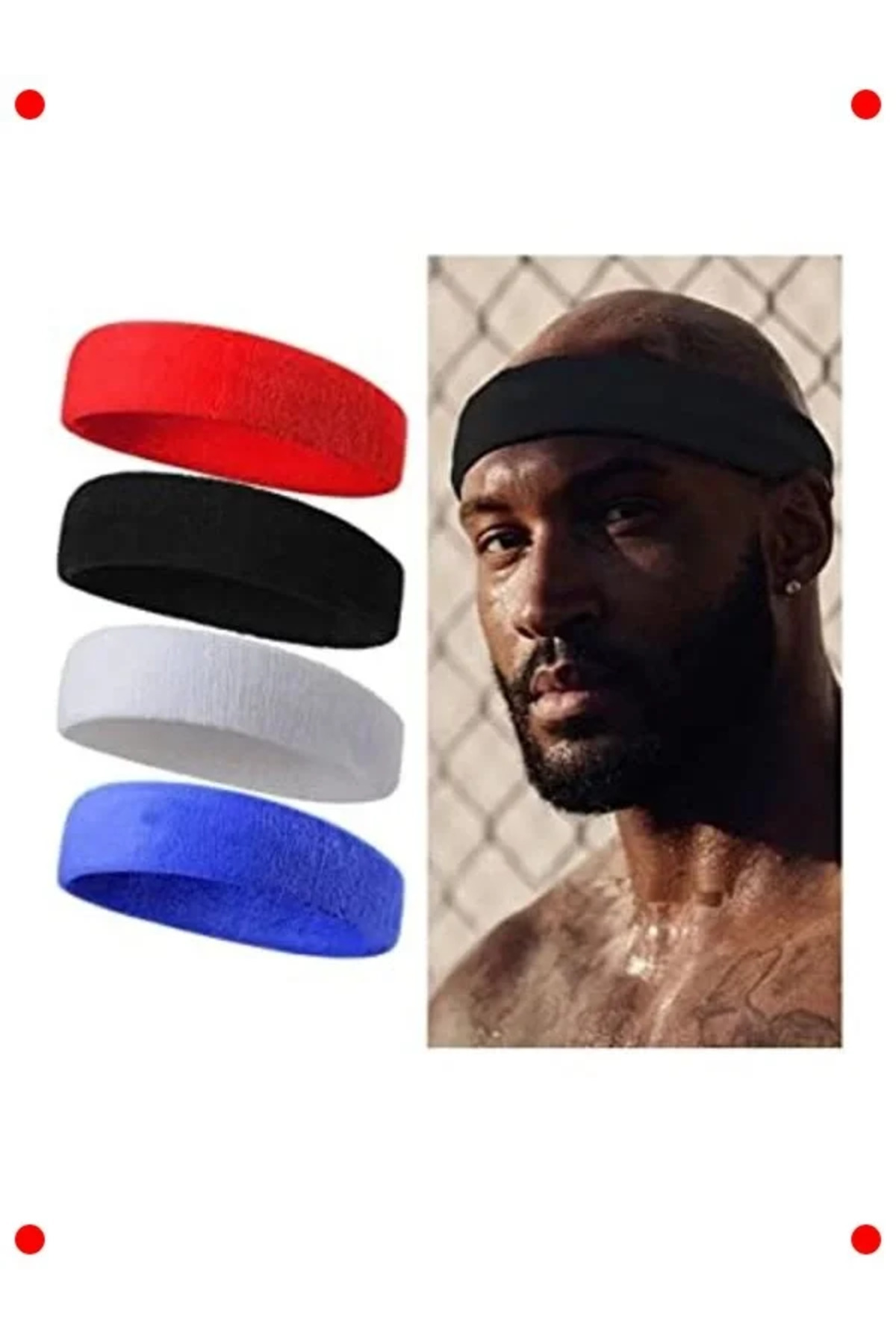 NETWORK ART Havlu Spor Kafa Bandı - Ter Emici