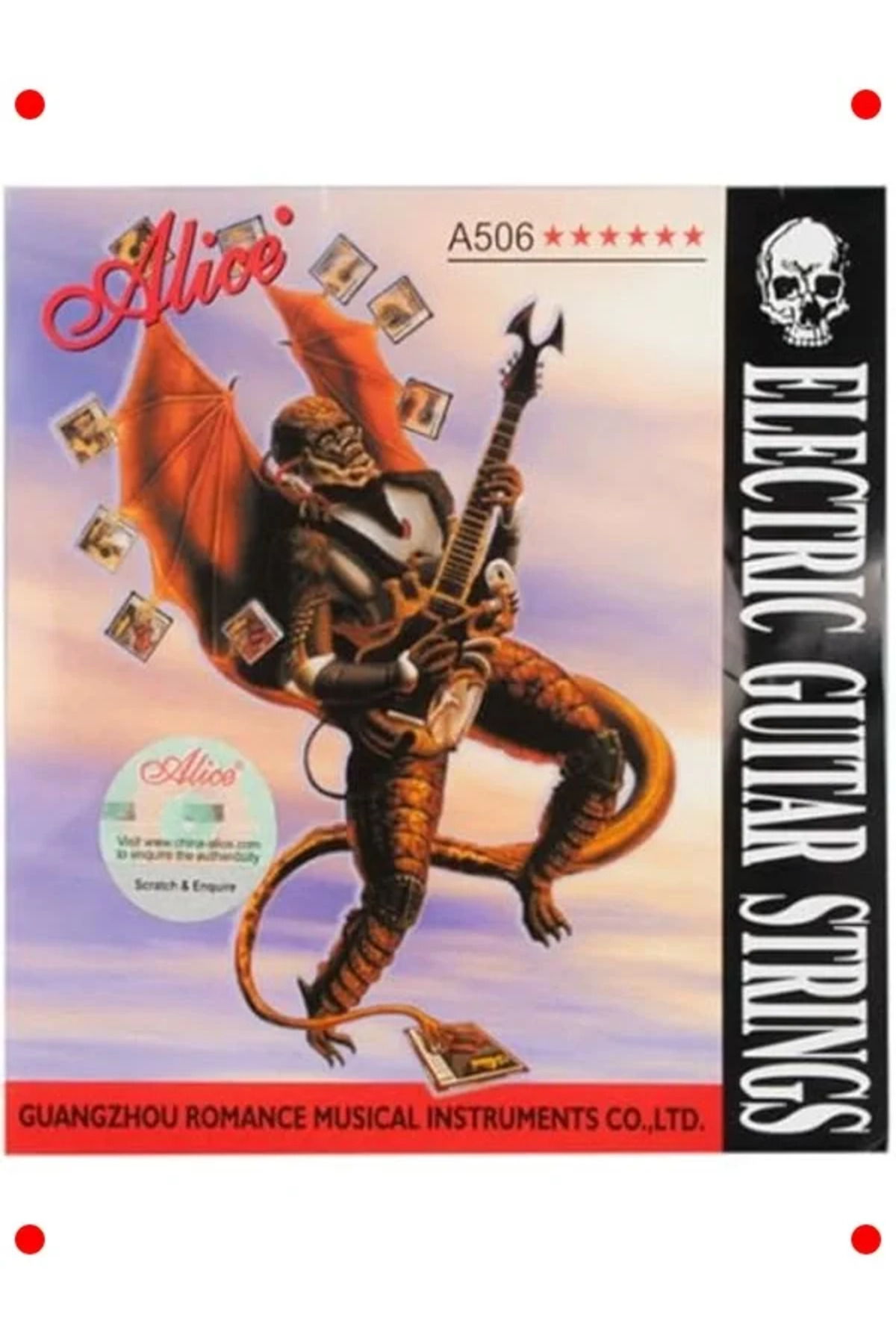 NETWORK ART Elektro Gitar Teli Seti - Light (010-046)