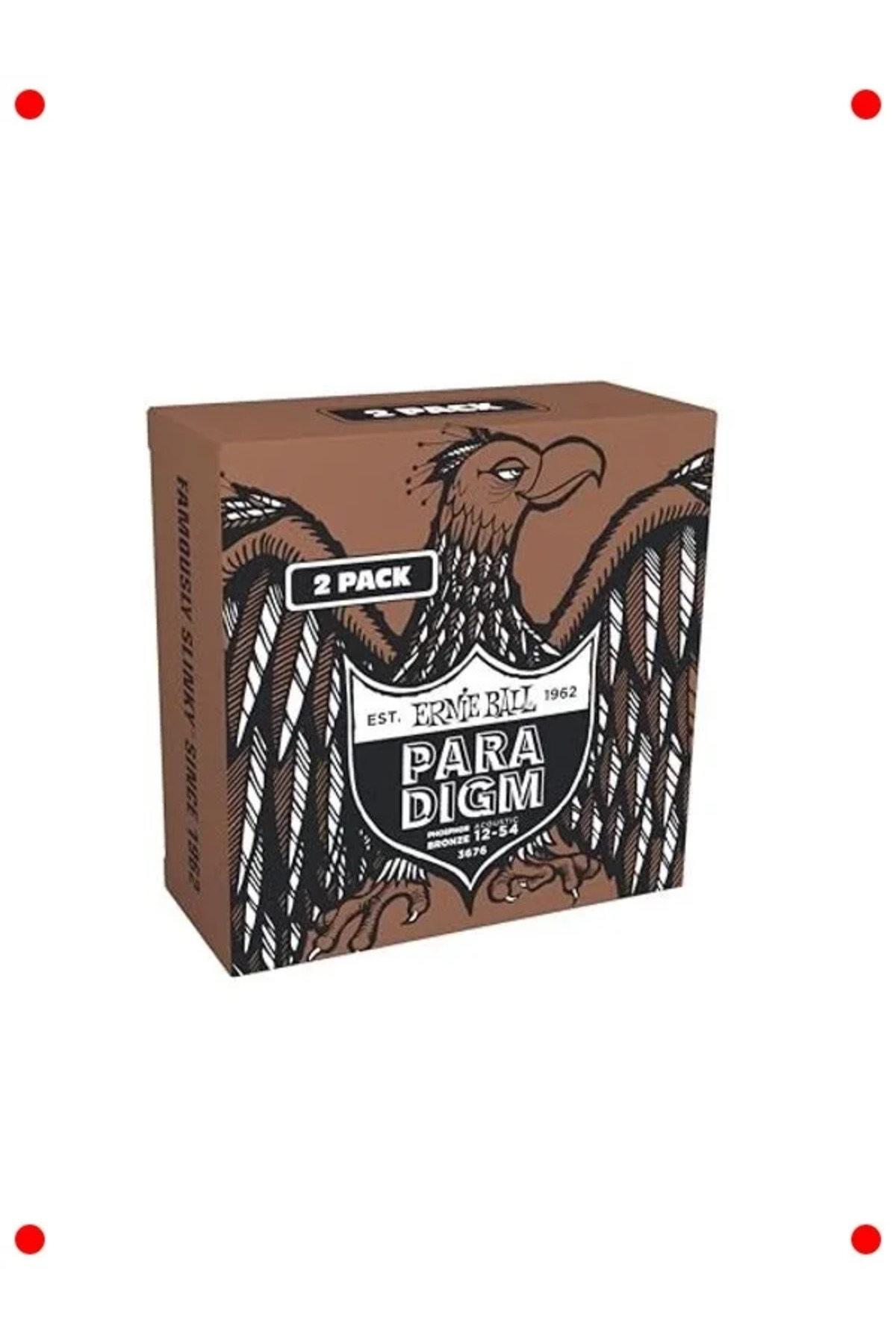 NETWORK ART Akustik Gitar Teli Seti: Orta Hafif, 2'li Paket