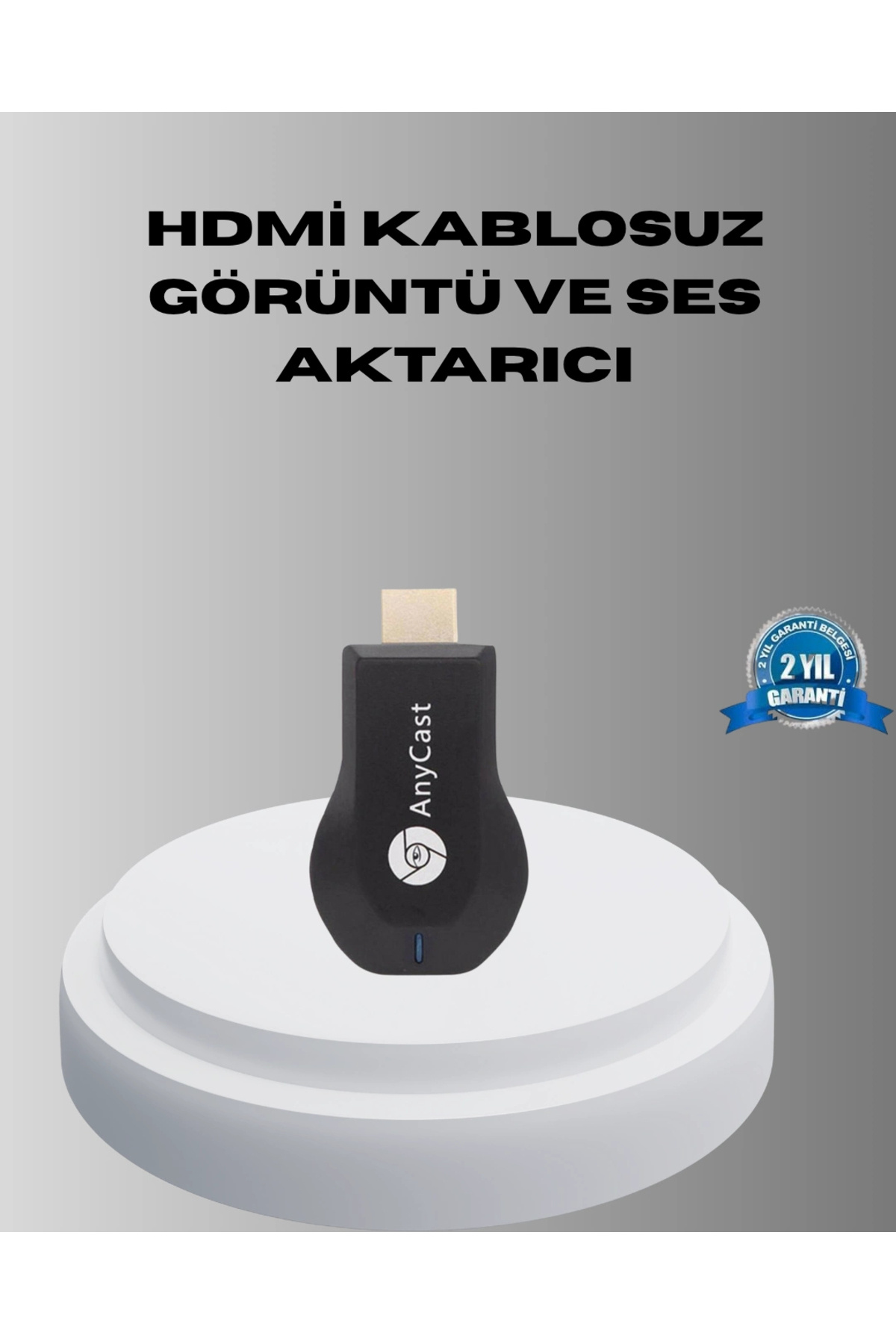 shopwave Akıllı Telefon ve TV Arasında Kablosuz Ekran Yansıtma Cihazı