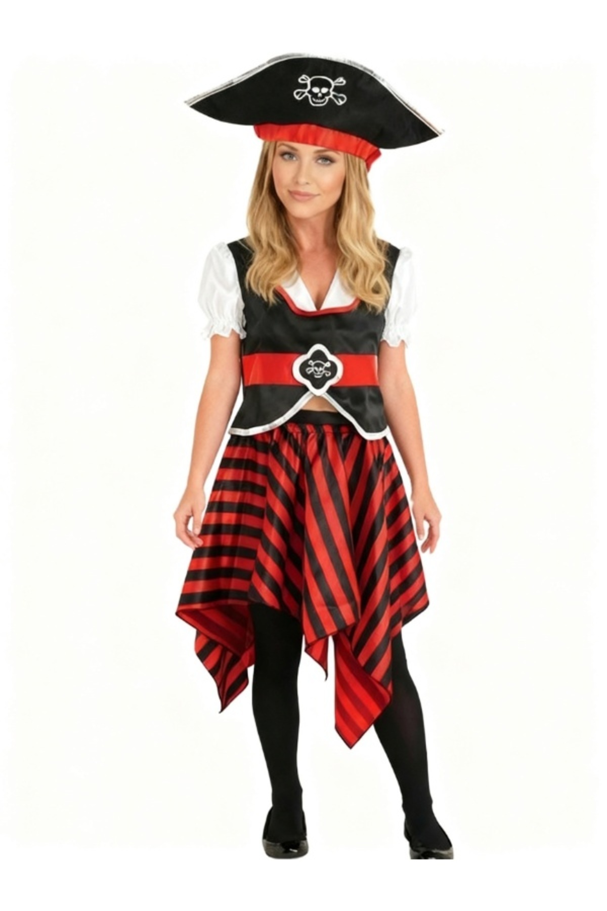 Kostüm Sarayı Yetişkin Kadın Korsan Kostümü