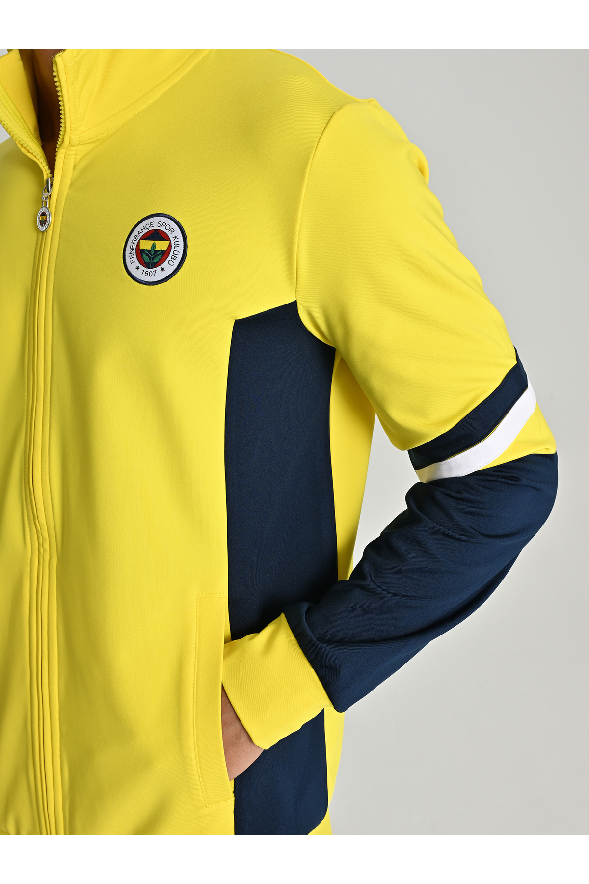 Fenerium ERKEK TRIBUN DİYAGONAL DETAYLI SWEAT görsel 5