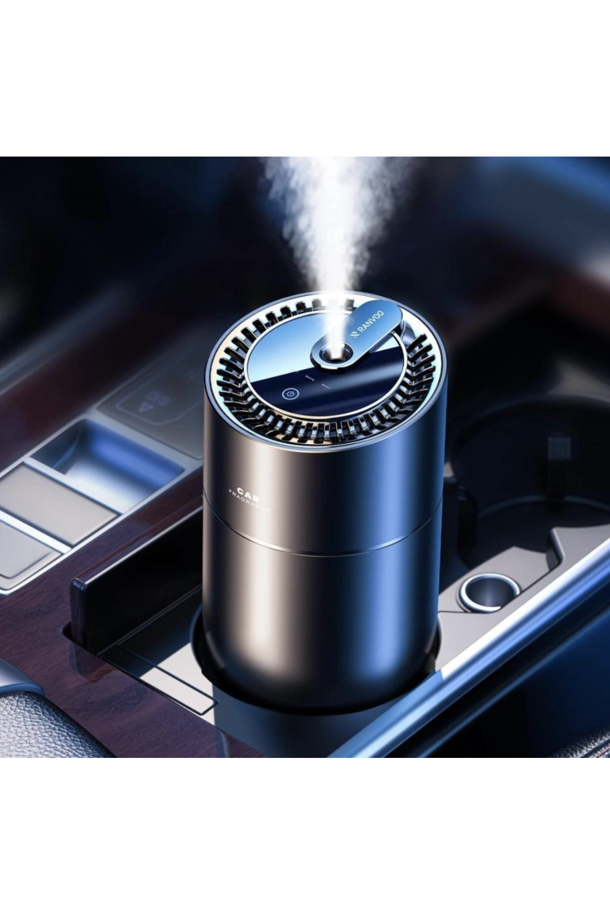 yollayenilensin LF-CV3 Max Akıllı Araç Koku Makinesi 360° Yayılım Clo₂ Hava Arındırıcı USB Şarjlı