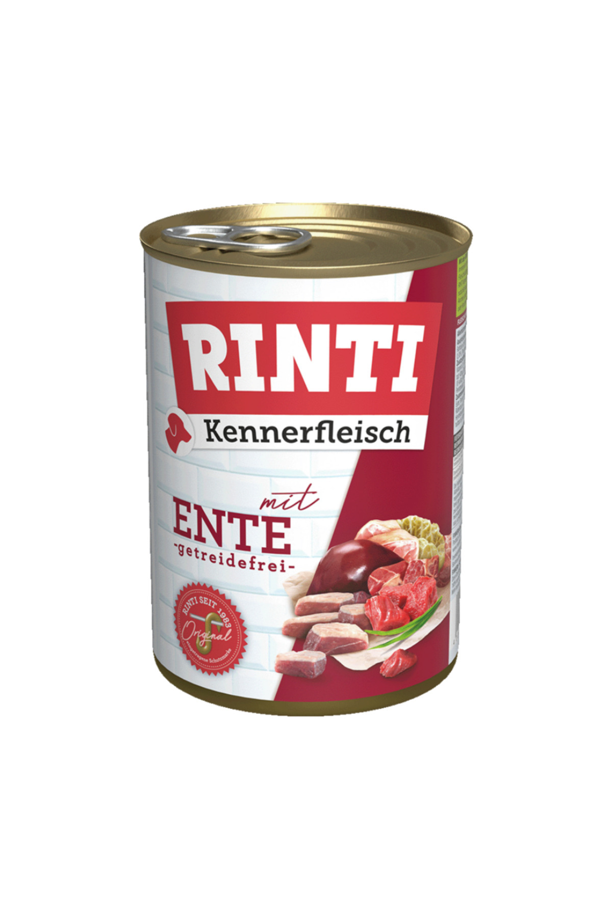 Rinti Gurme Ördekli Köpek Yaş Maması 400gr