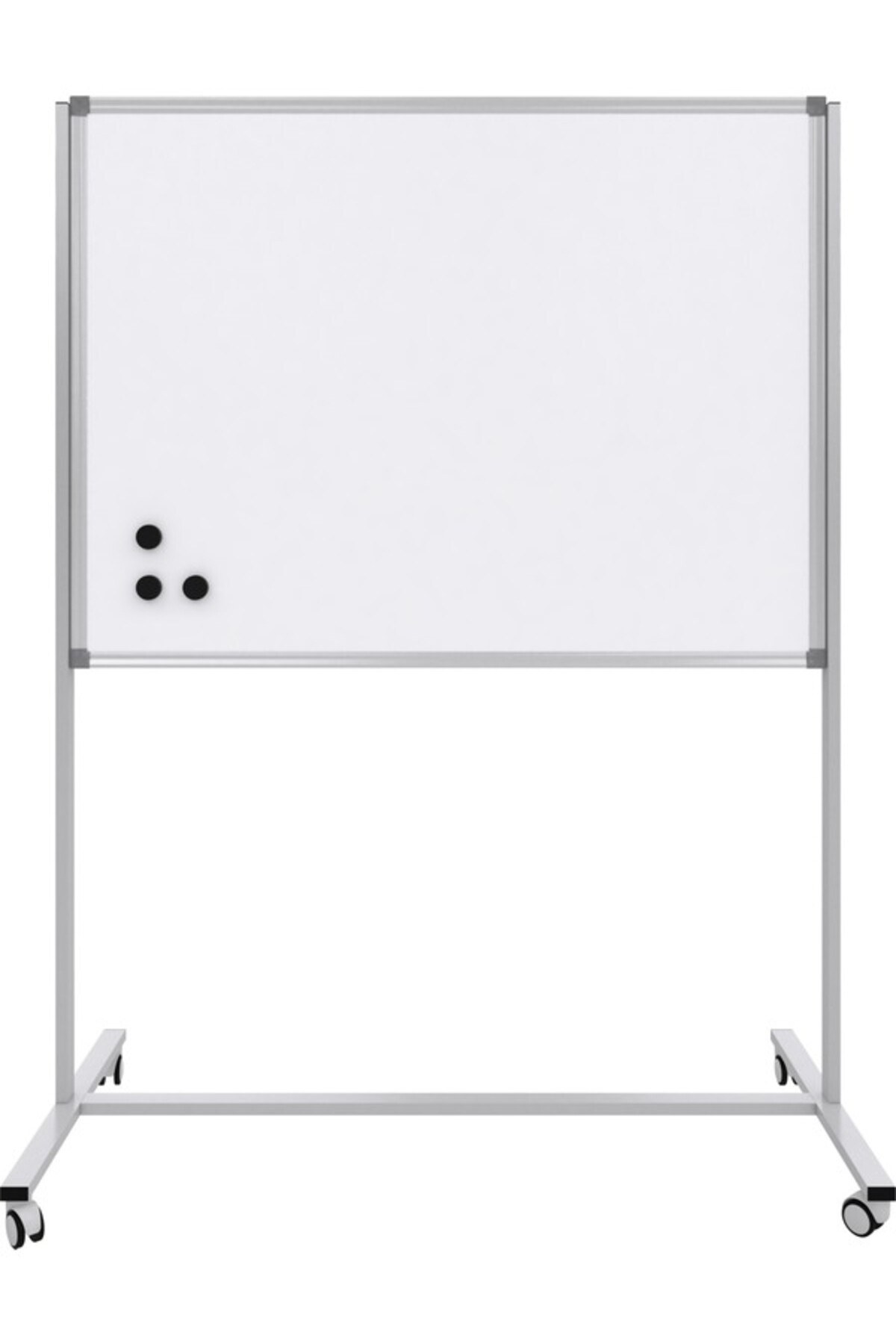 Panda 120X200 cm Mıknatıslı Yüzey Manyetik -Tekerlekli Ayaklı Yazı