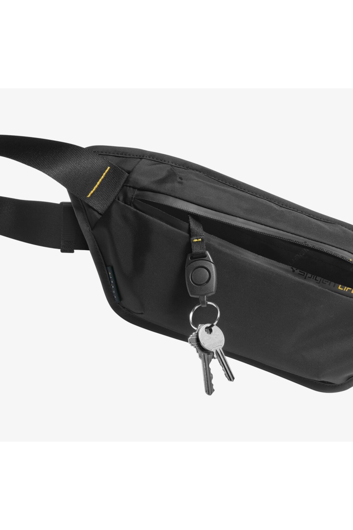 Spigen Bel Çantası / 4 Bölmeli / Suya Dayanıklı Waistbag Klasden Black KD411 - AFA07543 görsel 3