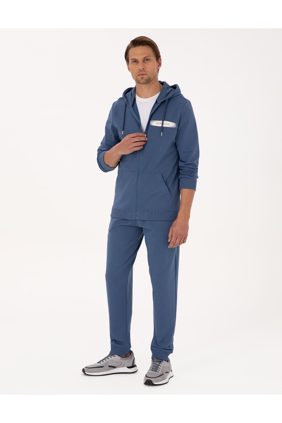 شلوار گرمکن ورزشی مردانه راسته فاق نرمال | پیر کاردین Pierre Cardin 50316069 - تصویر 3