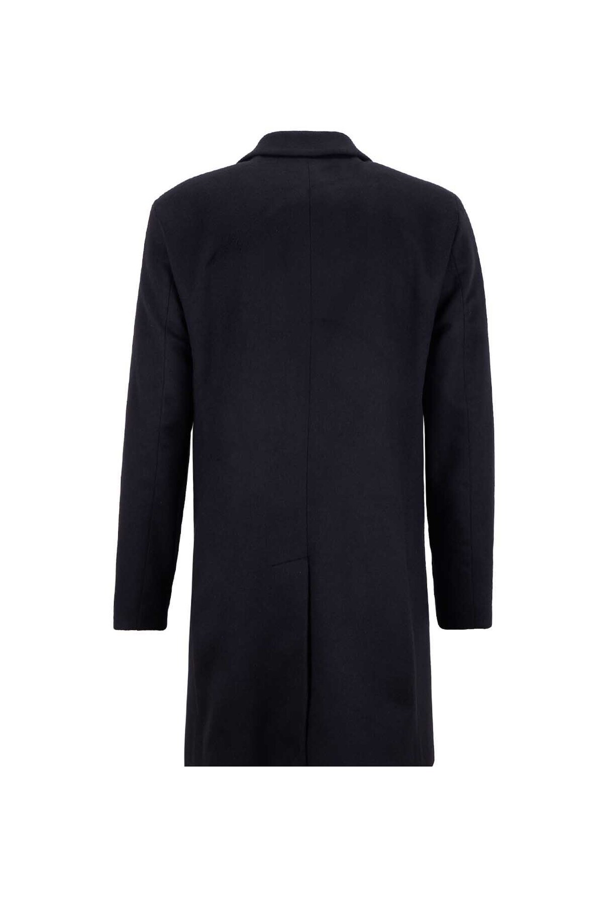 Fabrika  Siyah Erkek Palto F5WM-PLT 2895 - Görsel 2