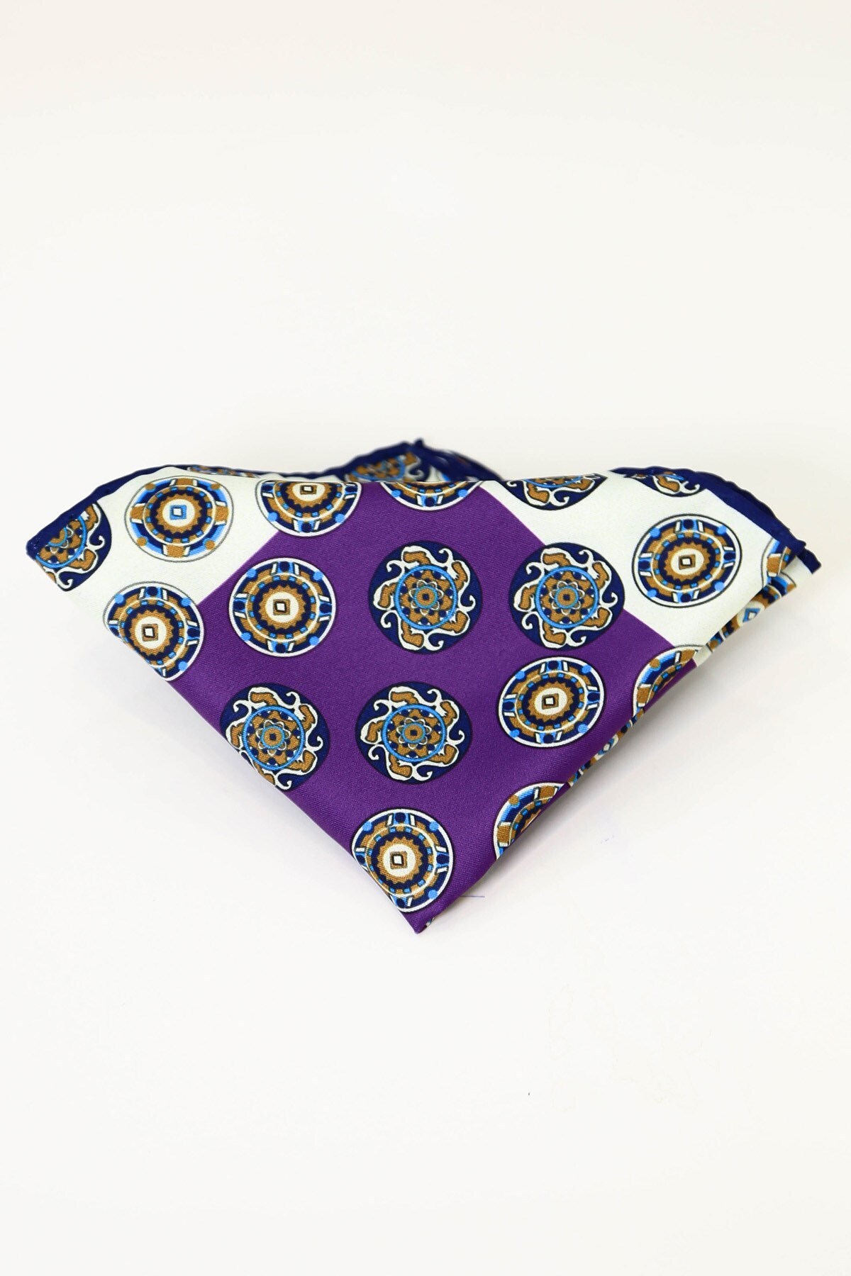 Velvarde renkli cep mendili