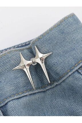 GUCSO Pantolon Beli Daraltma Aparatı, Broş, Kuzey Yıldızı , Gümüş Renk Kuzey ...