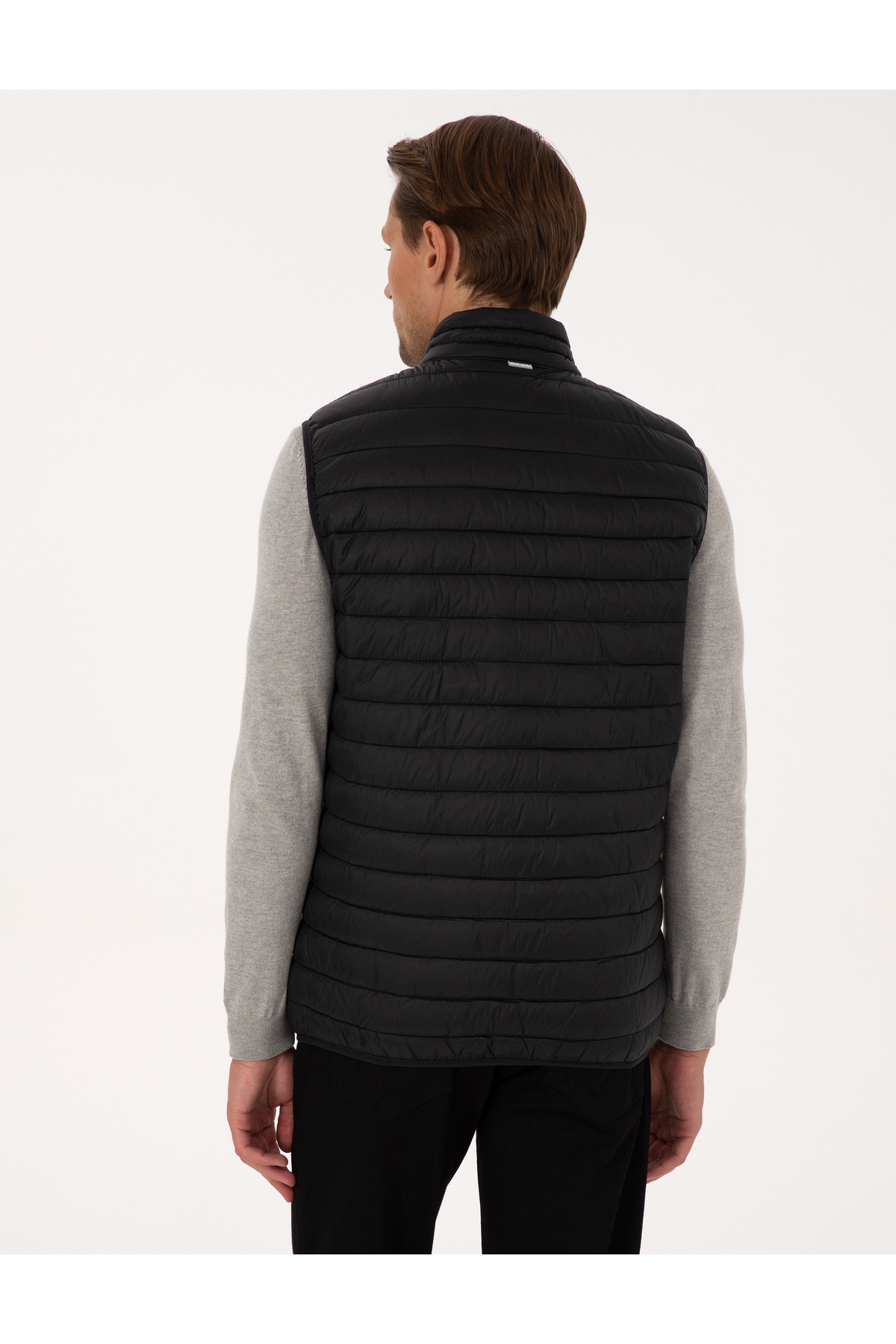 Pierre Cardin Siyah Kapitone Yelek 50313897-VR046 görsel 5