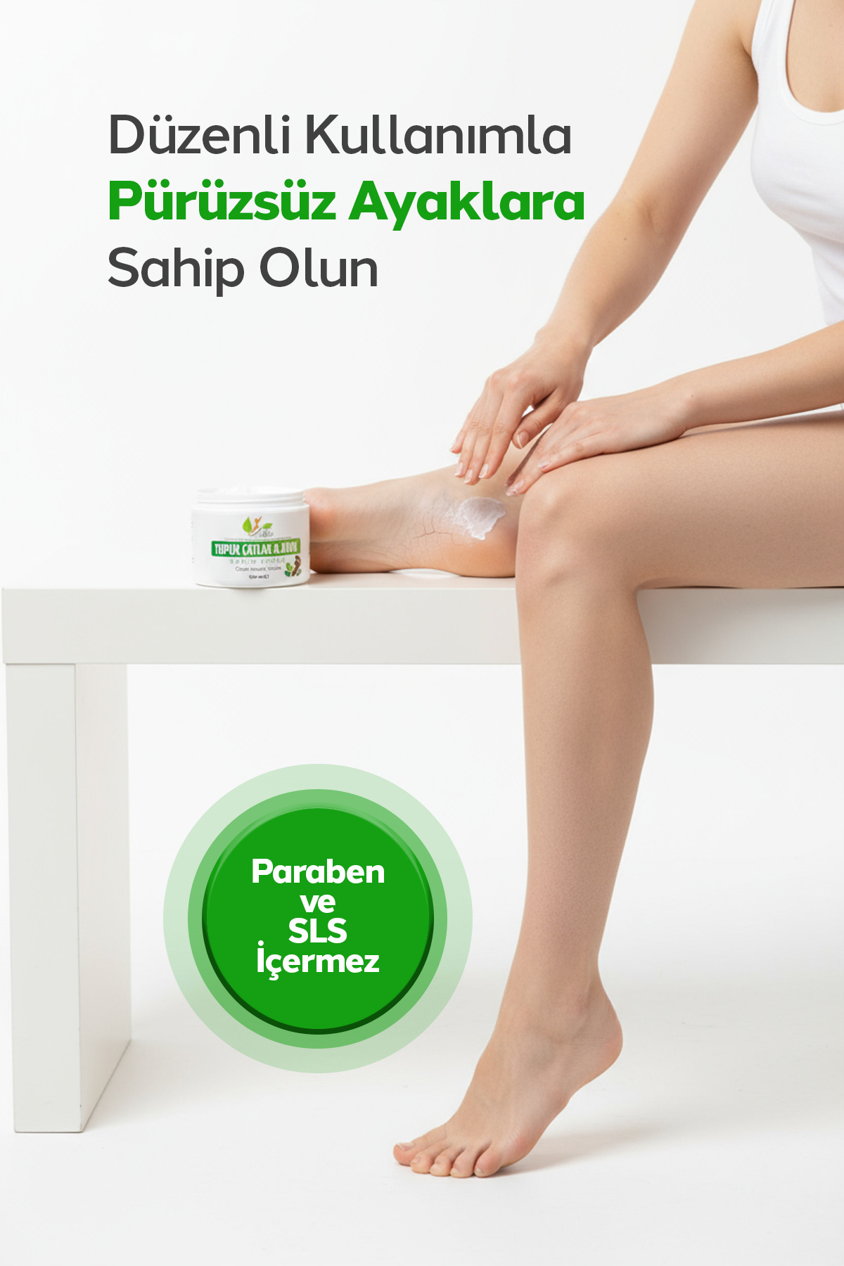 Ayak ve Topuk Çatlak Bakım Kremi 100 ml — EY8082209 — تصویر 2 از 3