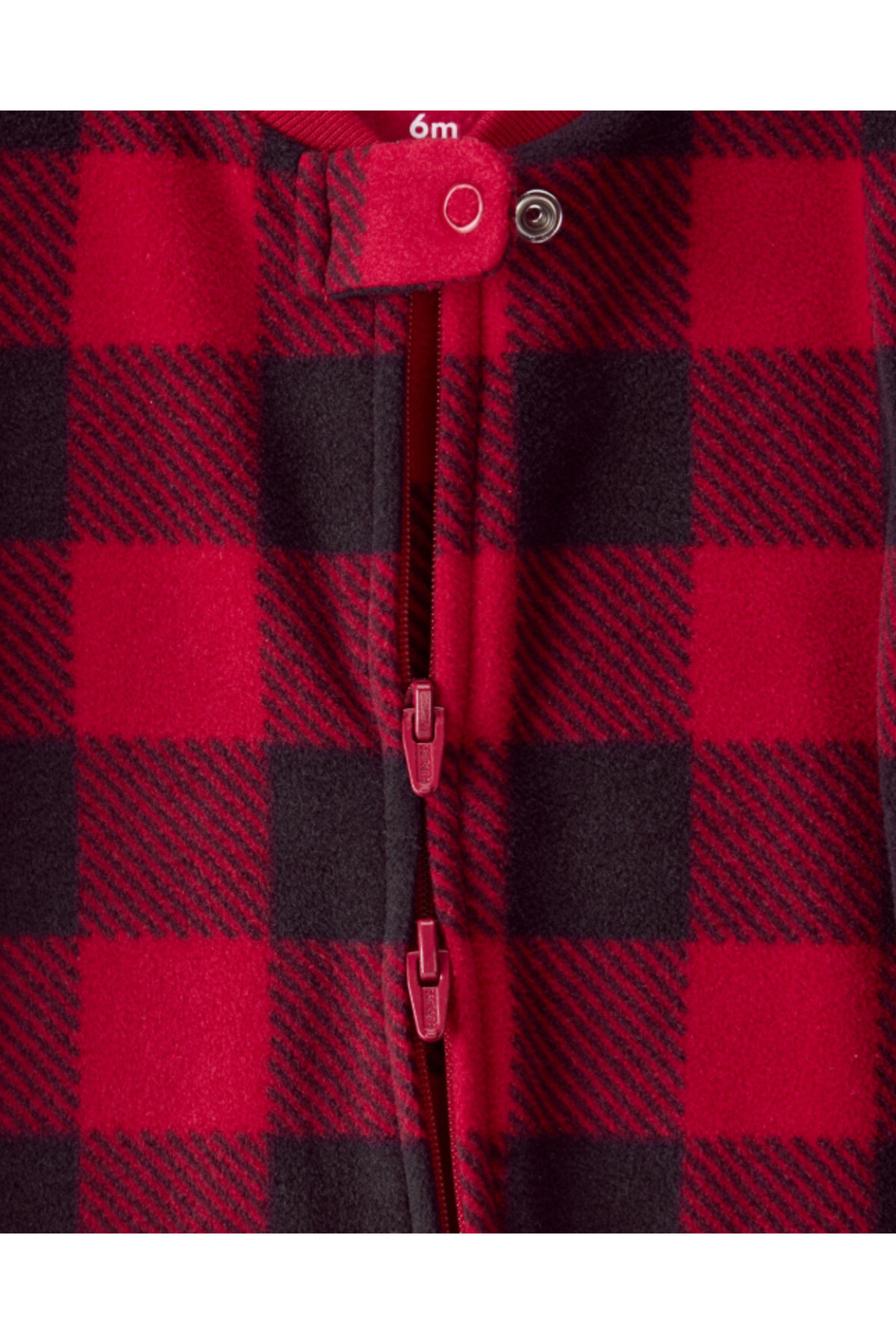 Carter's Ekose Desenli Bebek Uyku Tulumu fotoğrafı 2 (önizleme)