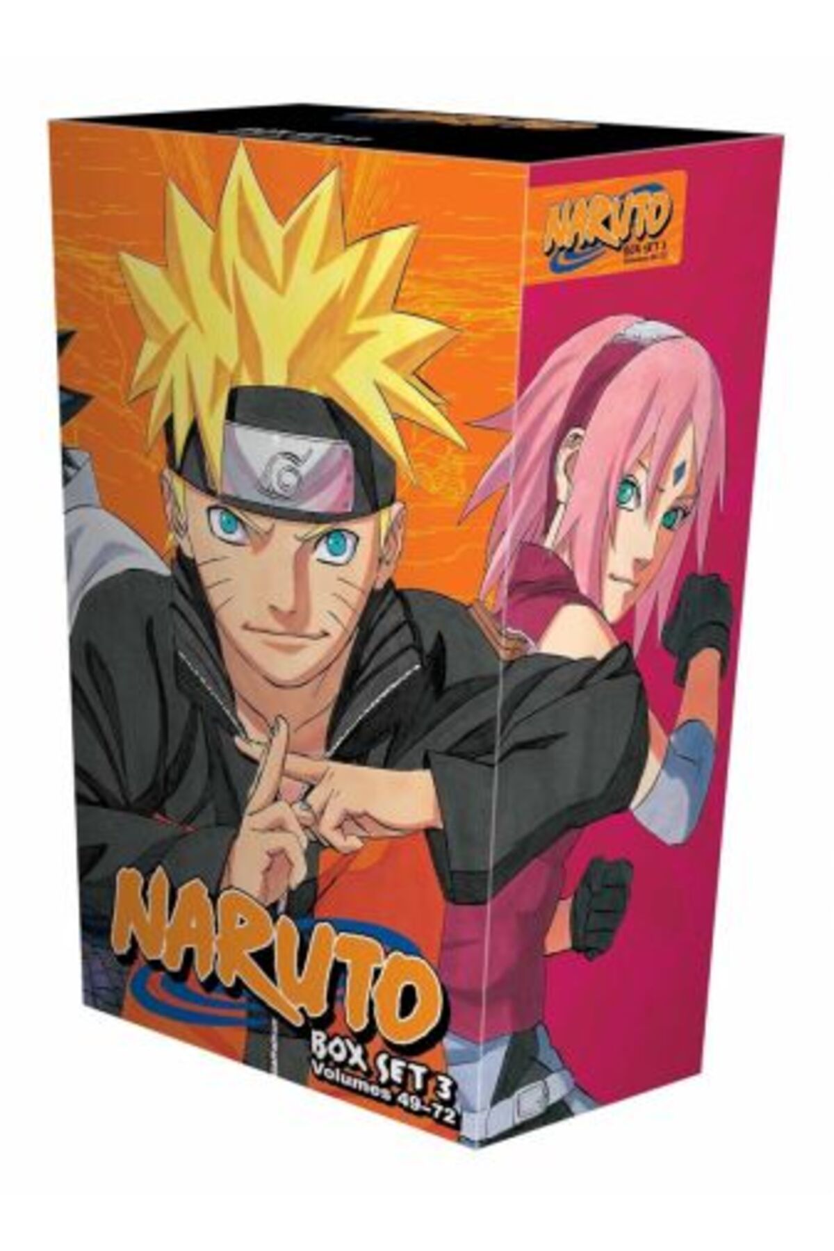Viz Media Naruto Box Set 3: Volumes 49-72 with Premium- Trendyol